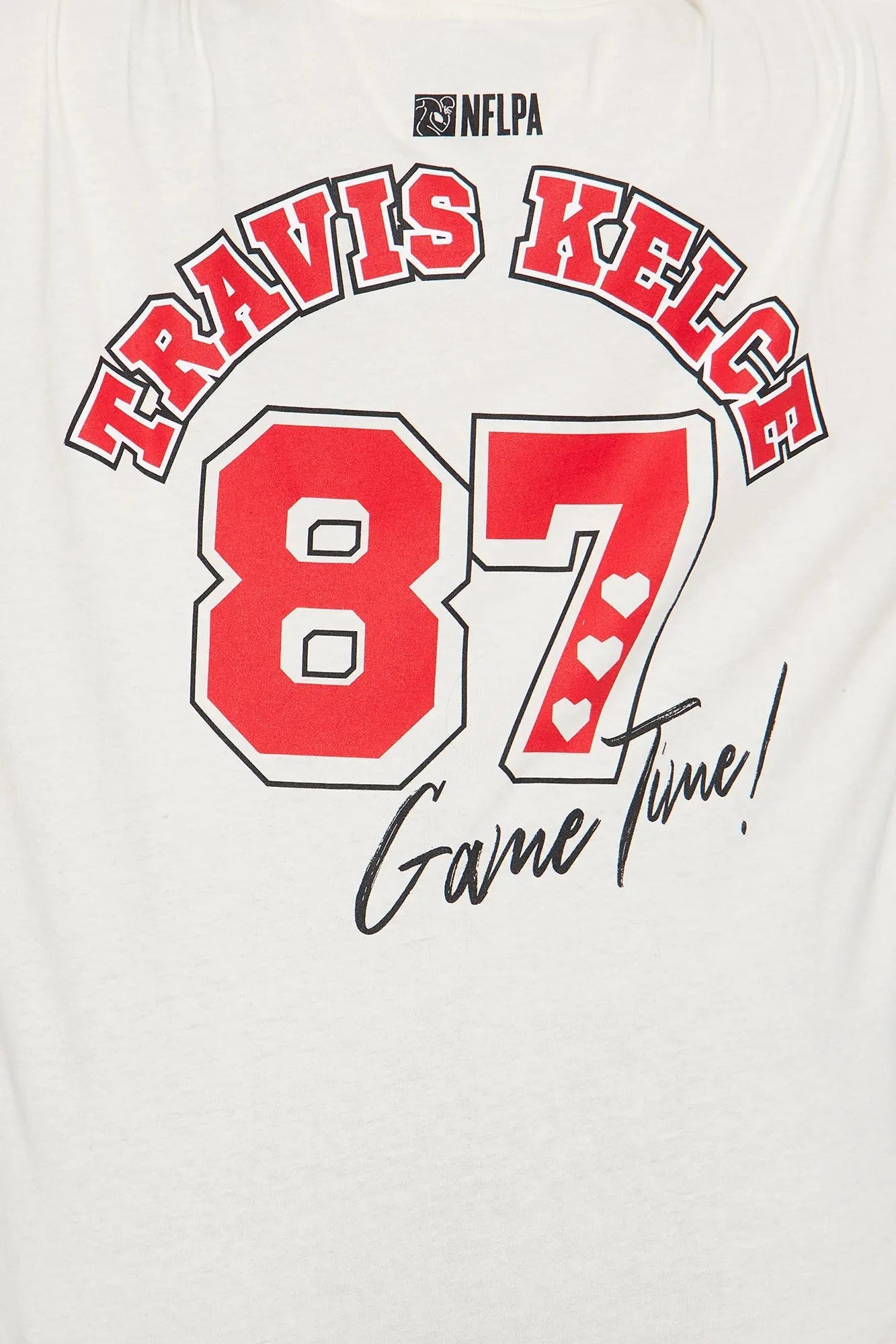 Travis Kelce Jersey - Cream