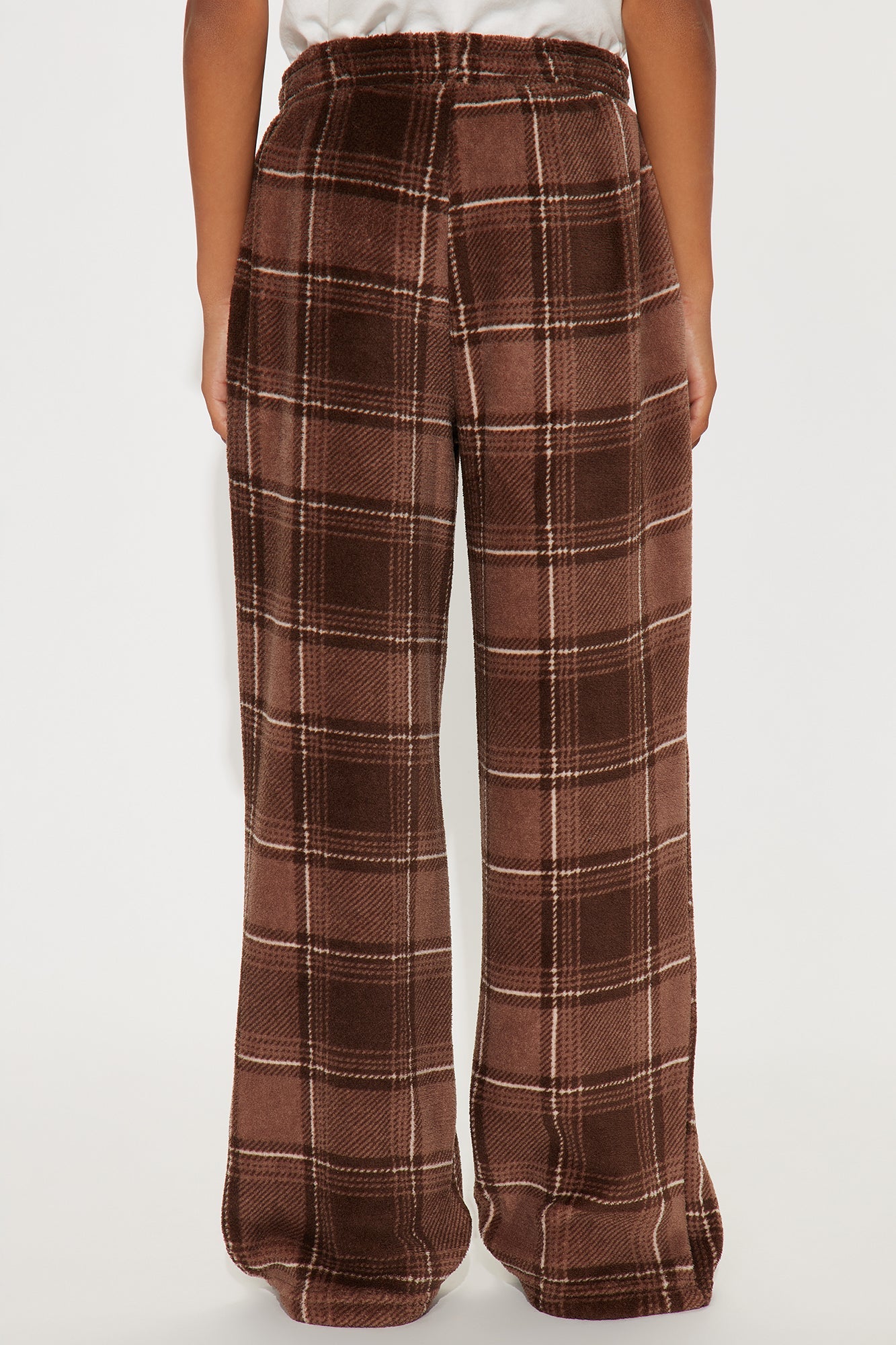 Mini Morning Coffee Plush Pants - Chocolate