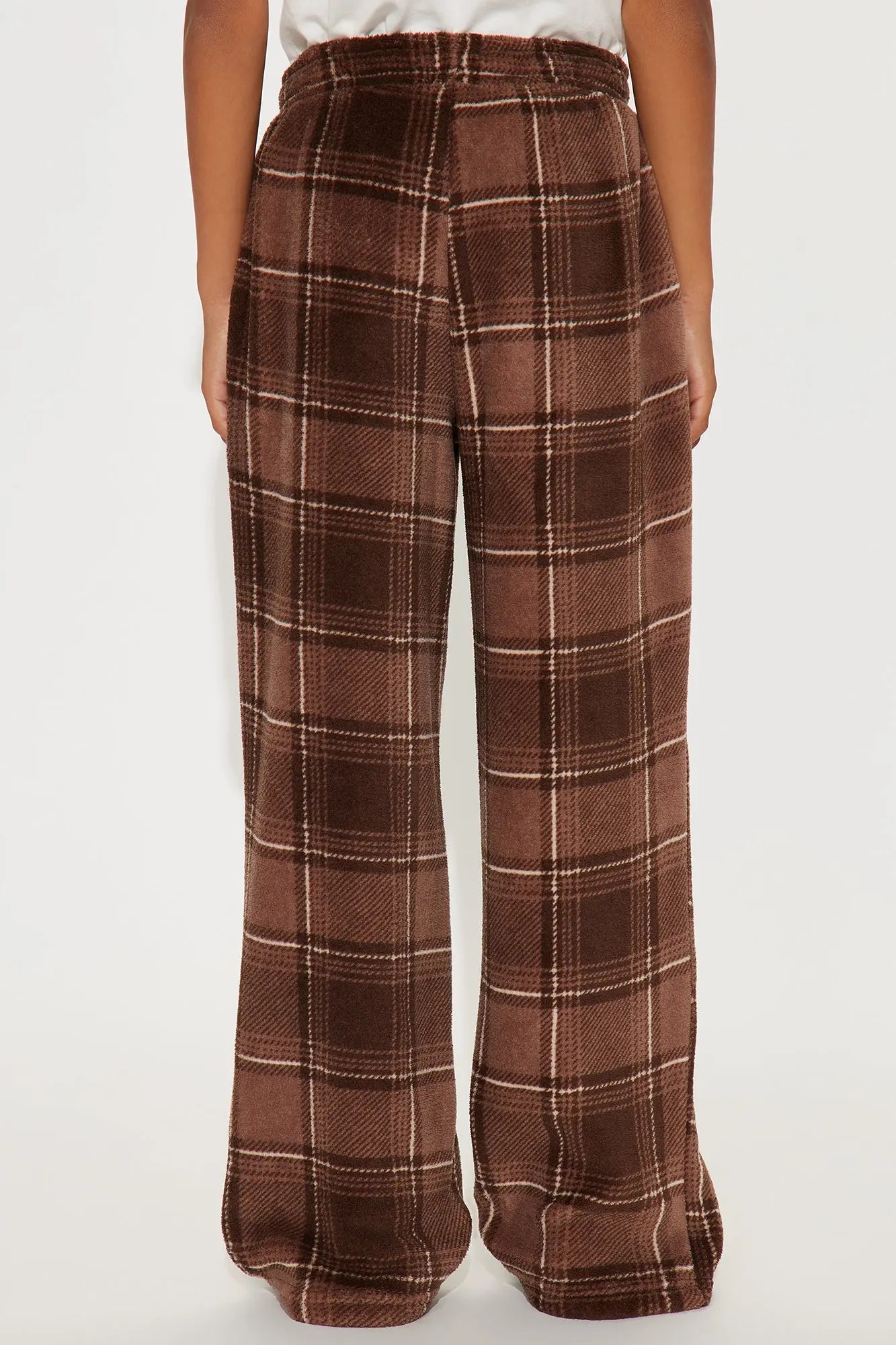 Mini Morning Coffee Plush Pants - Chocolate