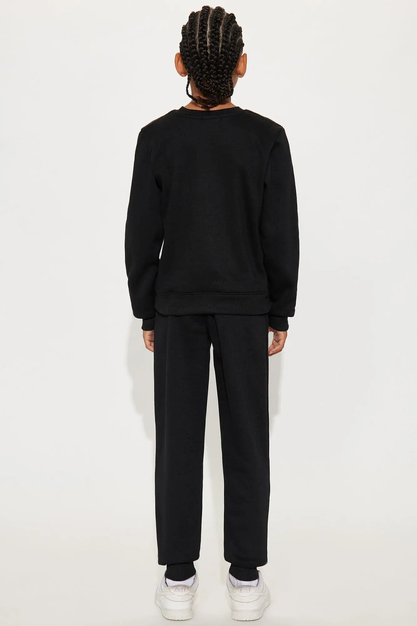 Mini Awaiting Tomorrow Jogger Pant Set - Black