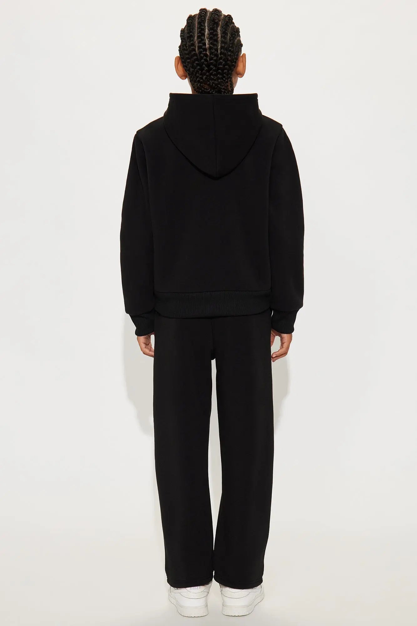 Mini Saints & Sinners Hoodie And Pant Set - Black