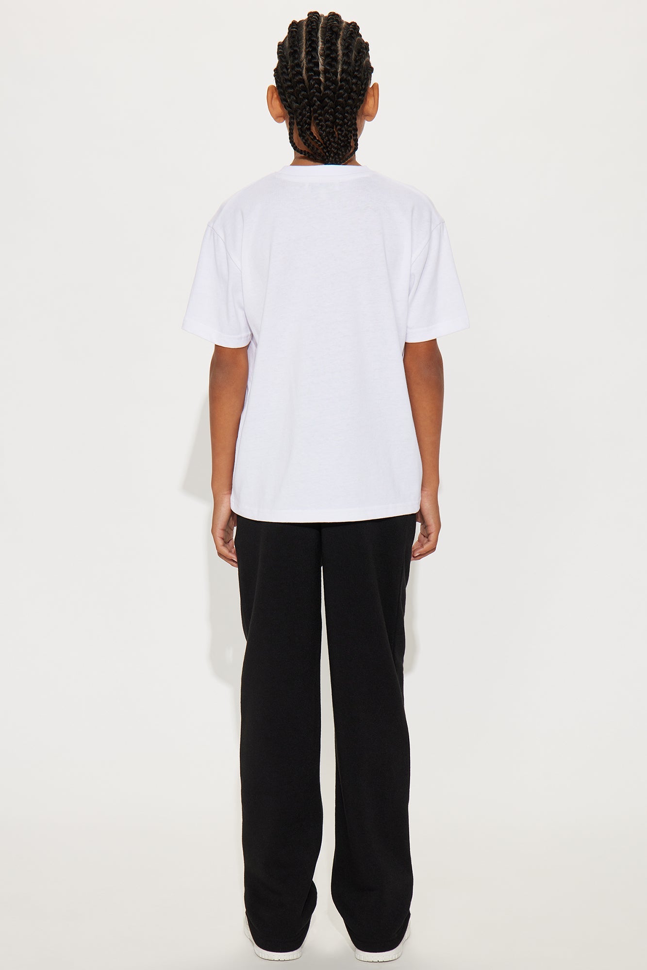 Mini Love For Sport Pant Set - White/Black