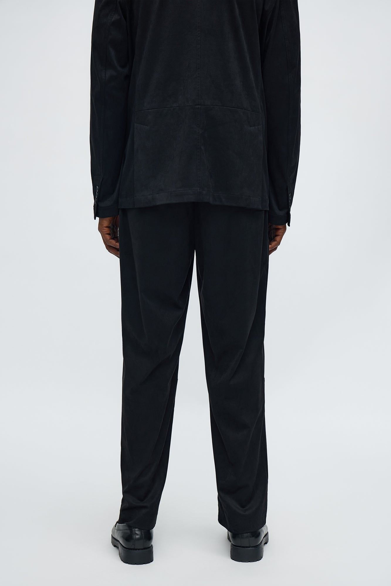 Old Money Suede New Classic Blazer - Black