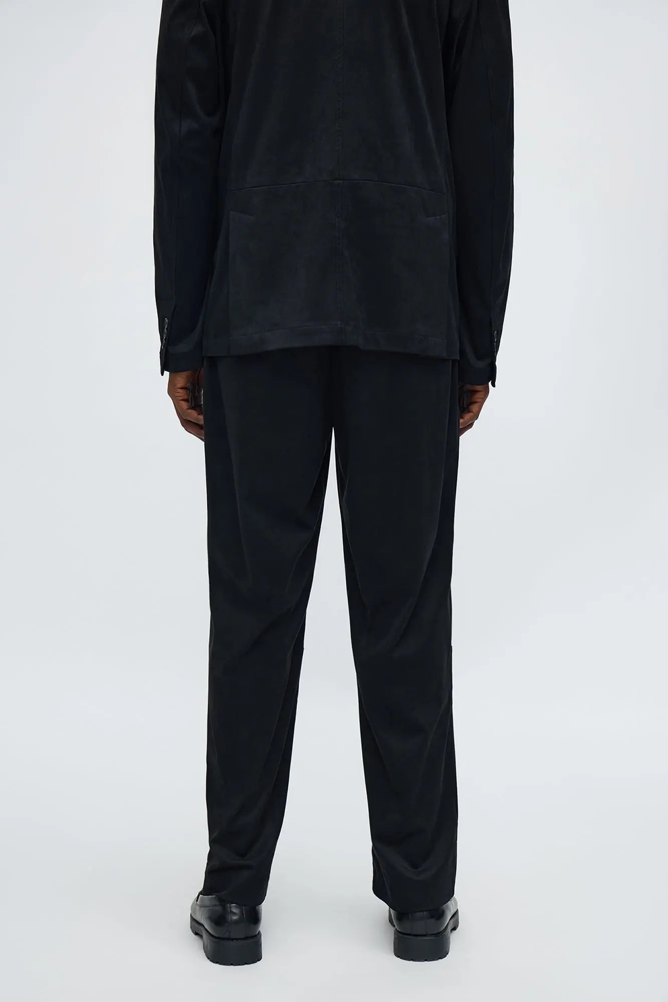 Old Money Suede New Classic Blazer - Black