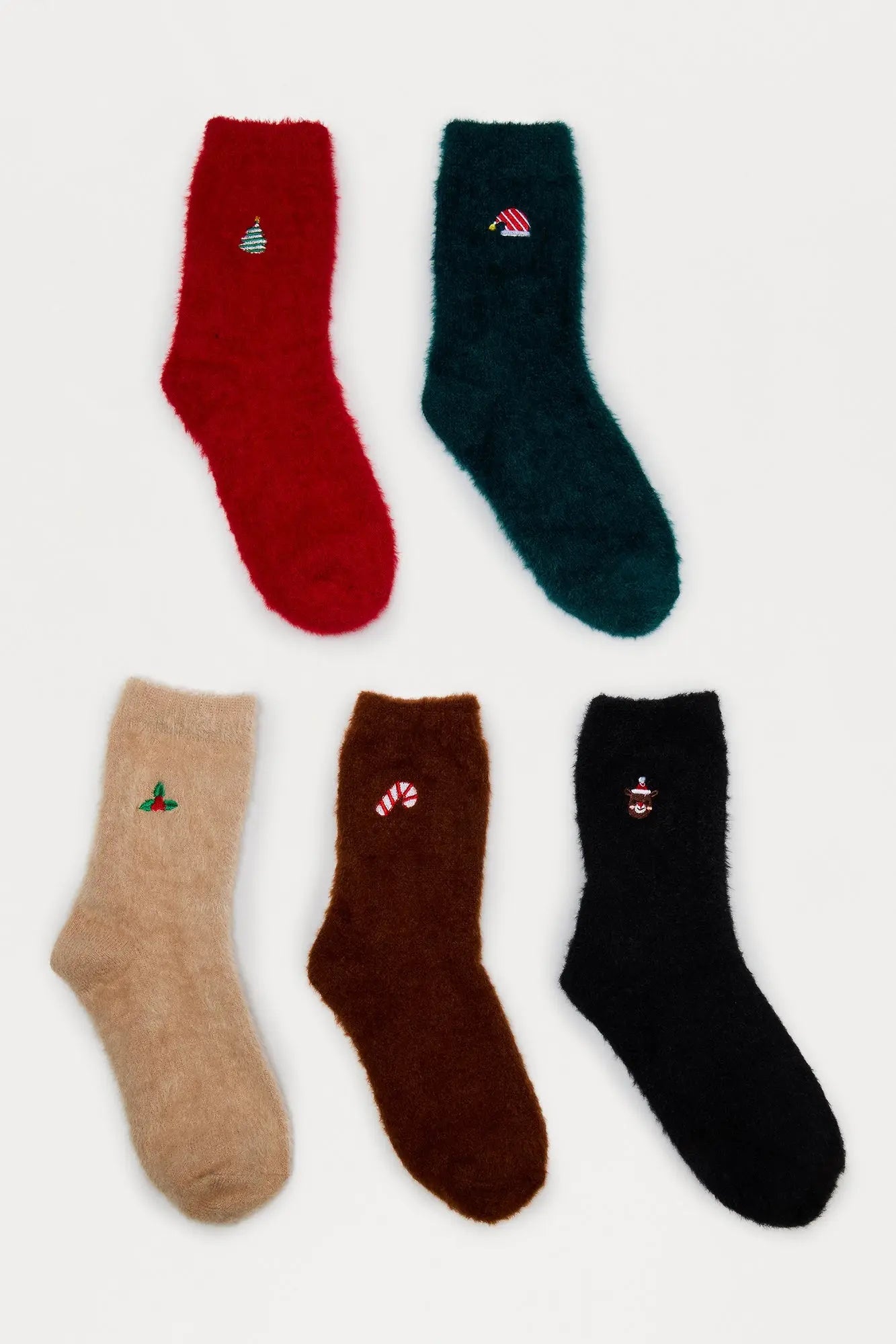 Home For The Holidays 5 Pack Sock Set - Multi Color