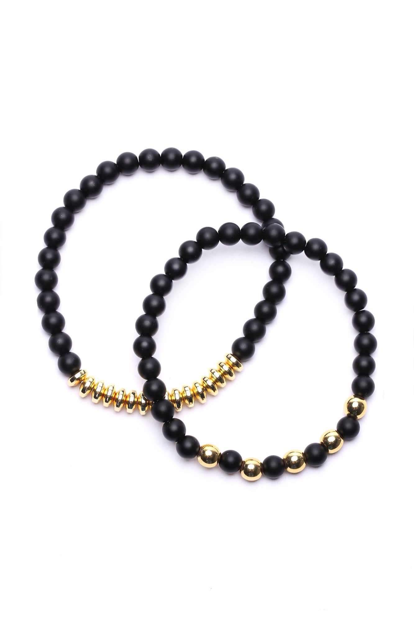Hollywood Beaded Bracelet - Black/combo
