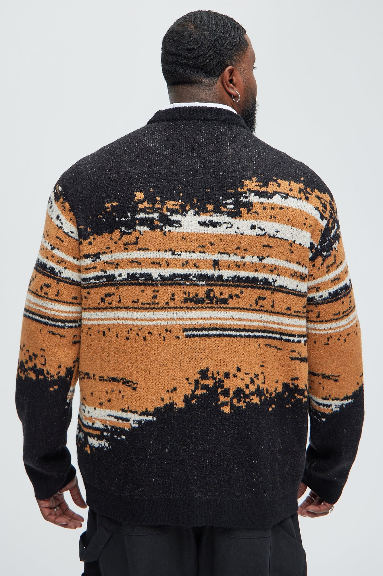 Smyth Crewneck Sweater - Brown Combo