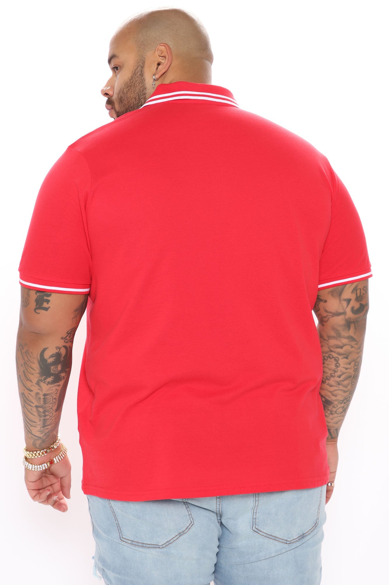 Wilson Short Sleeve Polo - Red