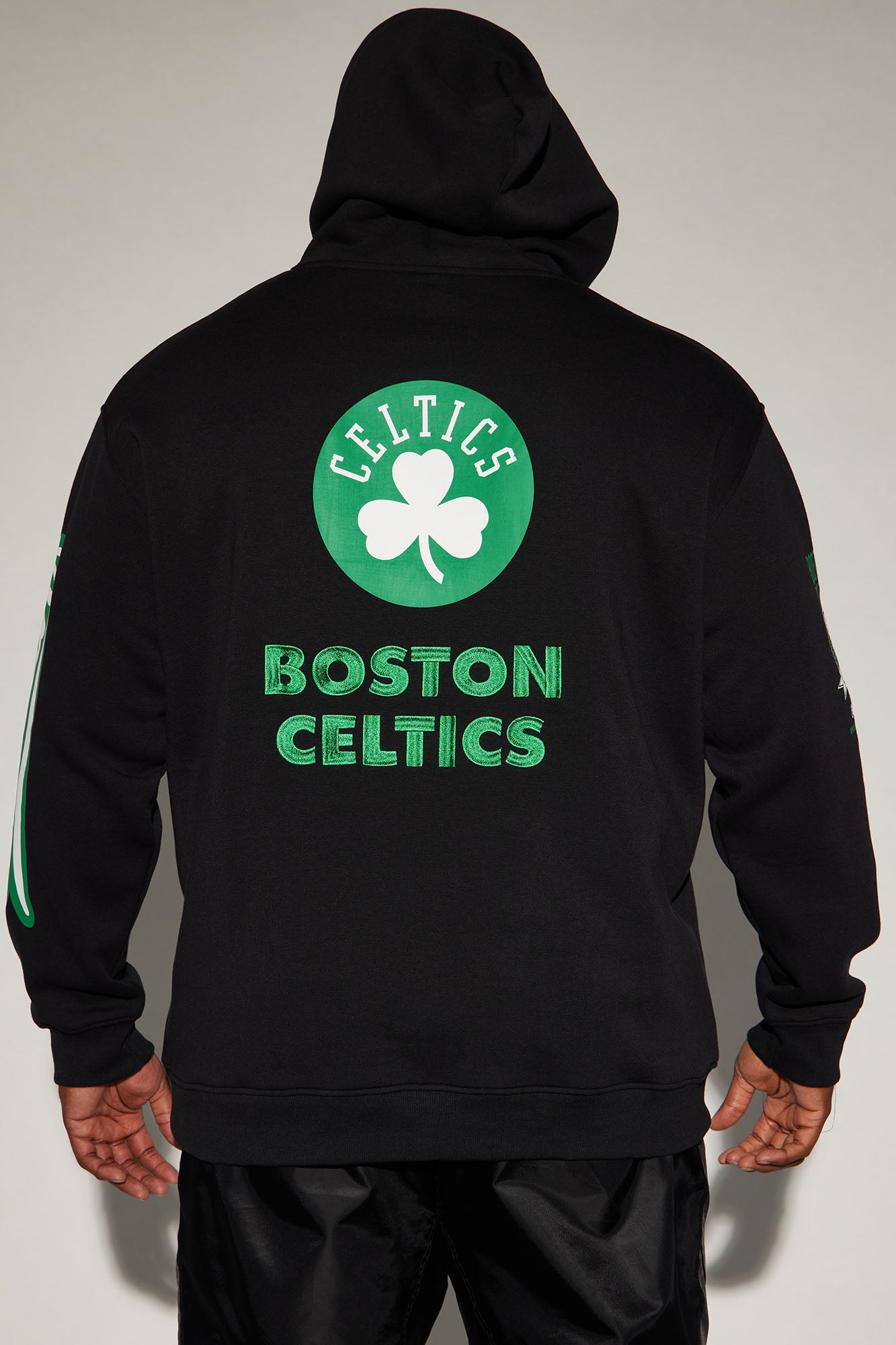 Celtics Campus Hoodie - Black