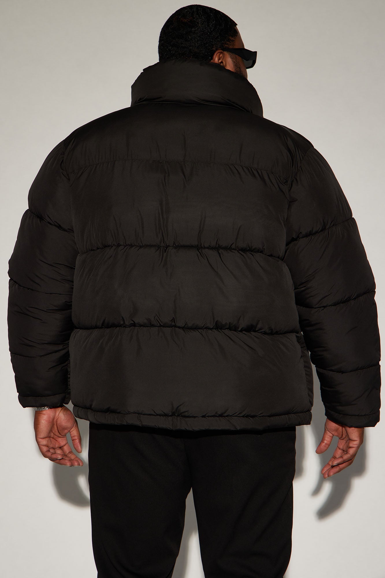 Nothing Compares Puffer Jacket - Black