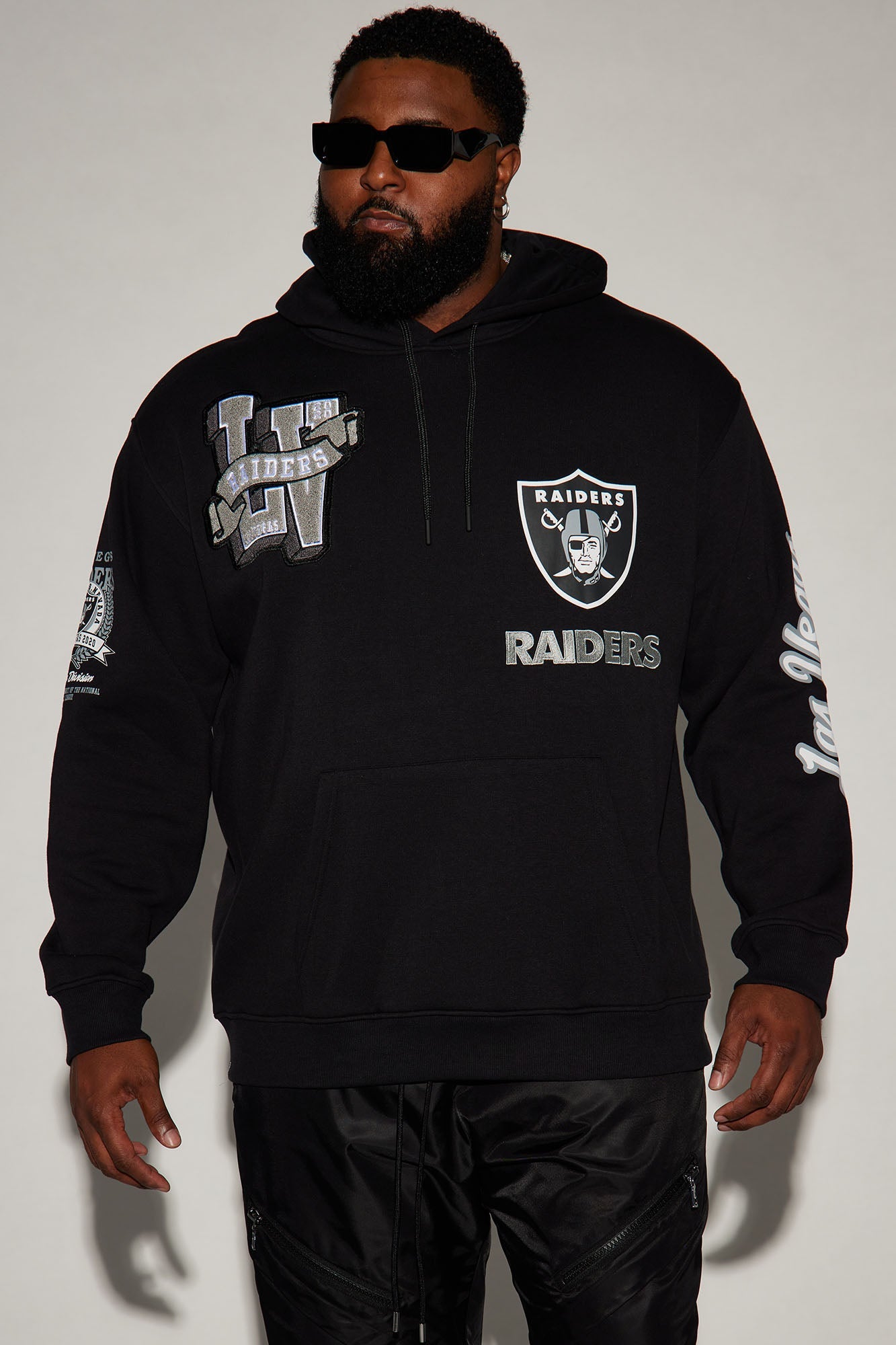 Raiders Campus Hoodie - Black