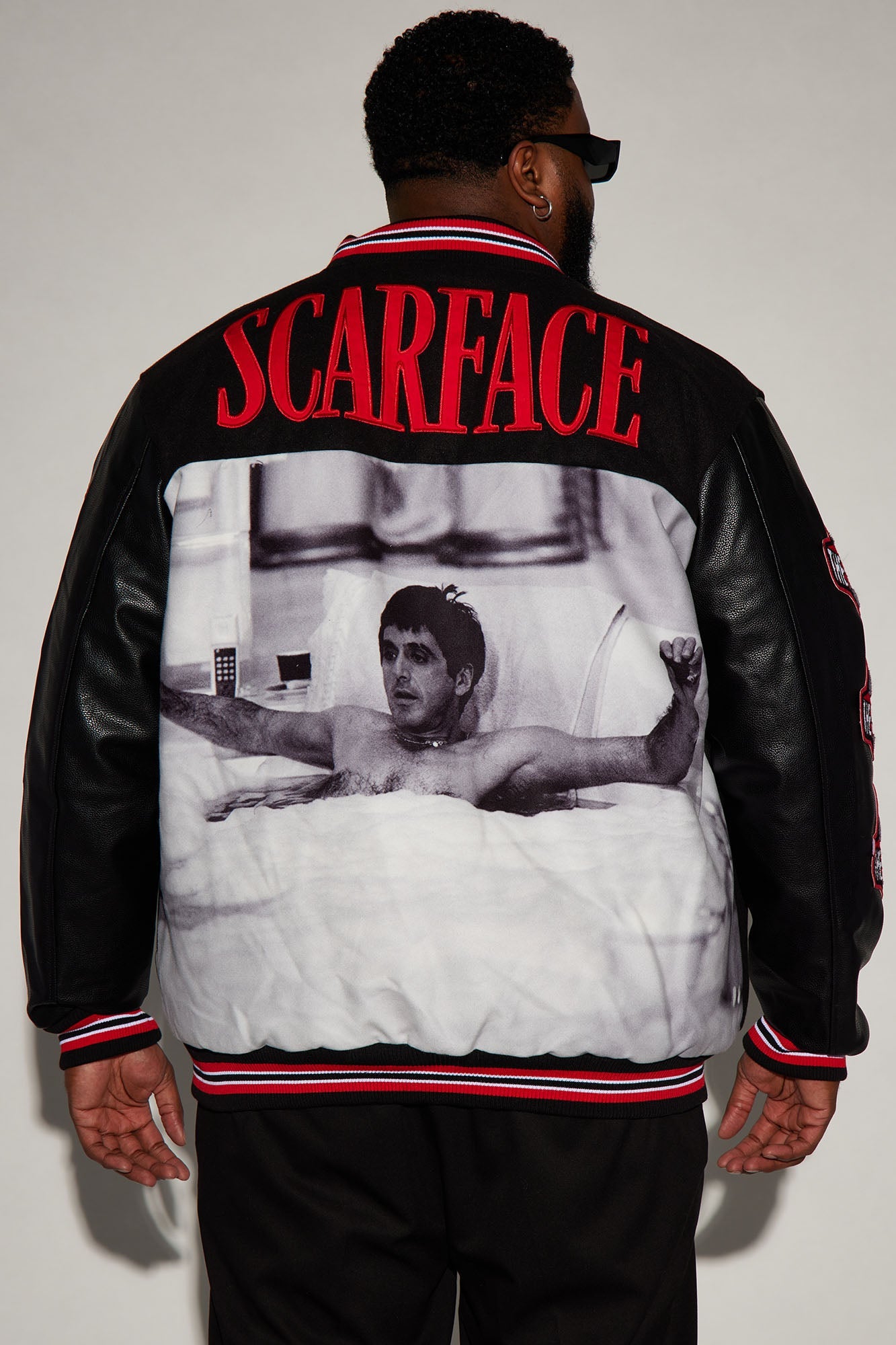 Scarface Varsity Jacket - Black