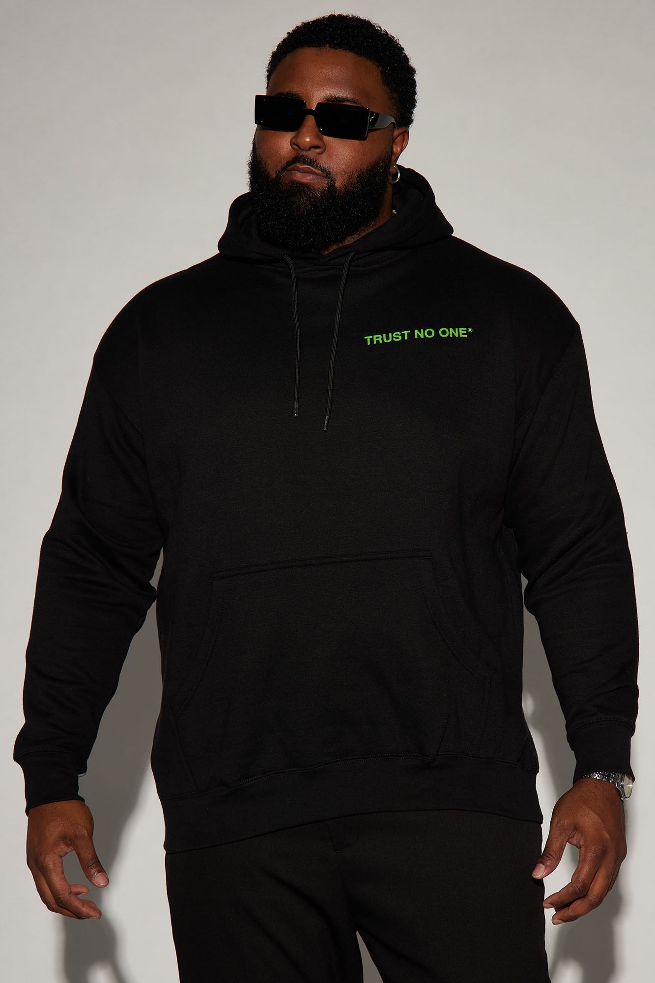 Beware Of Snakes Hoodie - Black