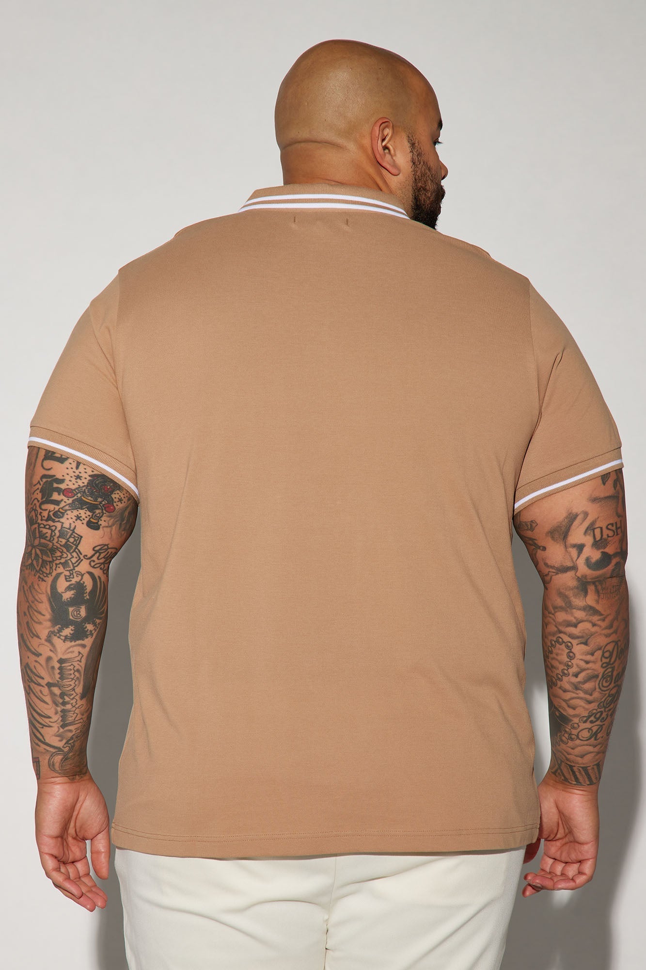 Wilson Short Sleeve Polo - Khaki