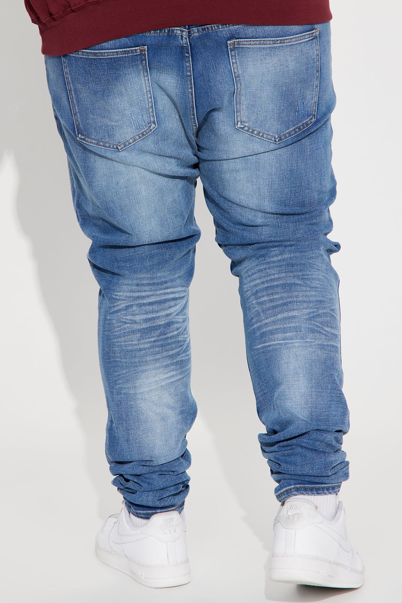 Pristine Stacked Skinny Jeans - Medium Wash