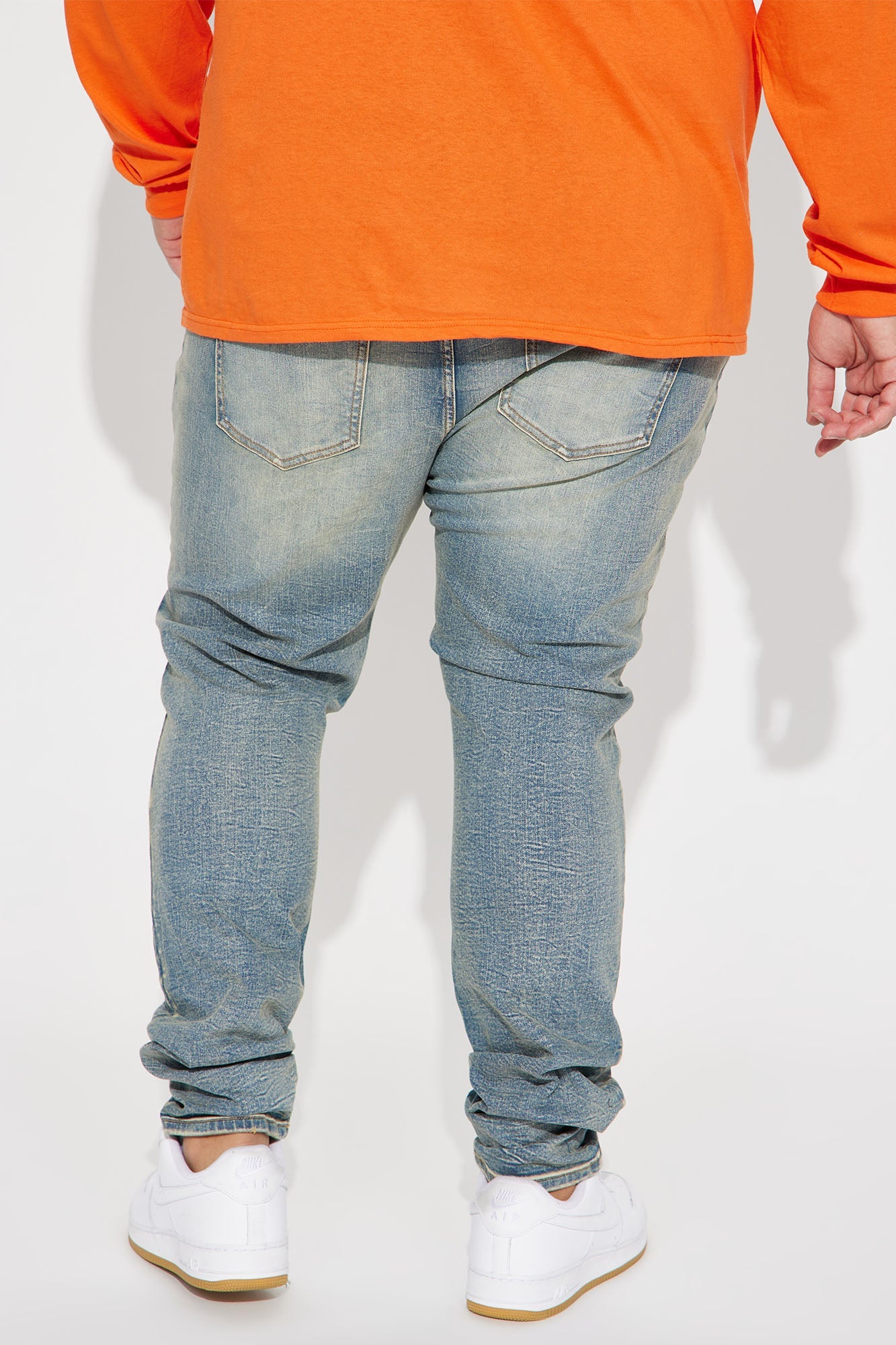 Feeling Irresistible Stacked Skinny Jeans - Vintage Blue Wash