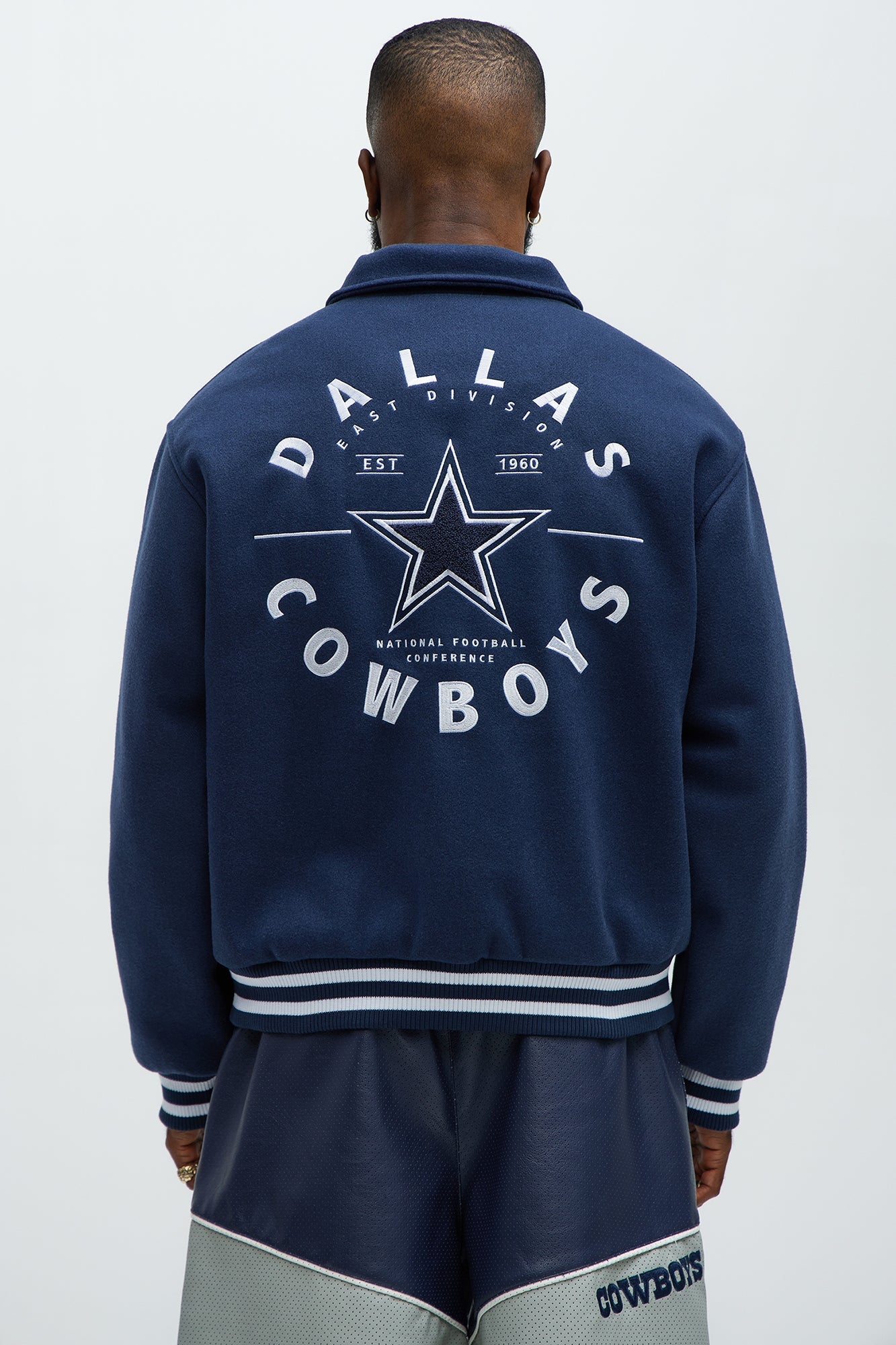 Cowboys Kodiak Mountain Jacket - White/Blue