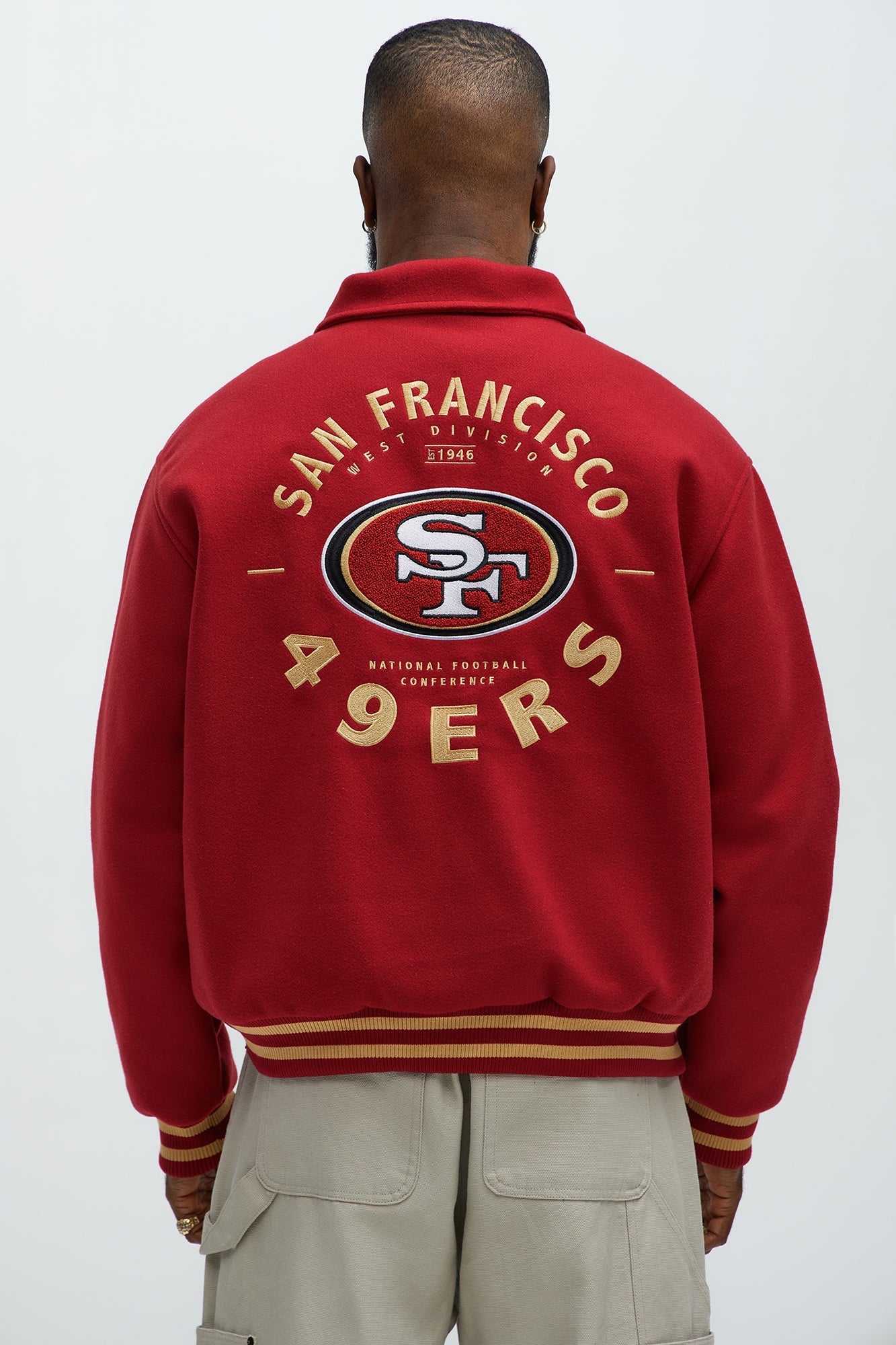 49ers Kodiak Mountain Jacket - Gold/Red