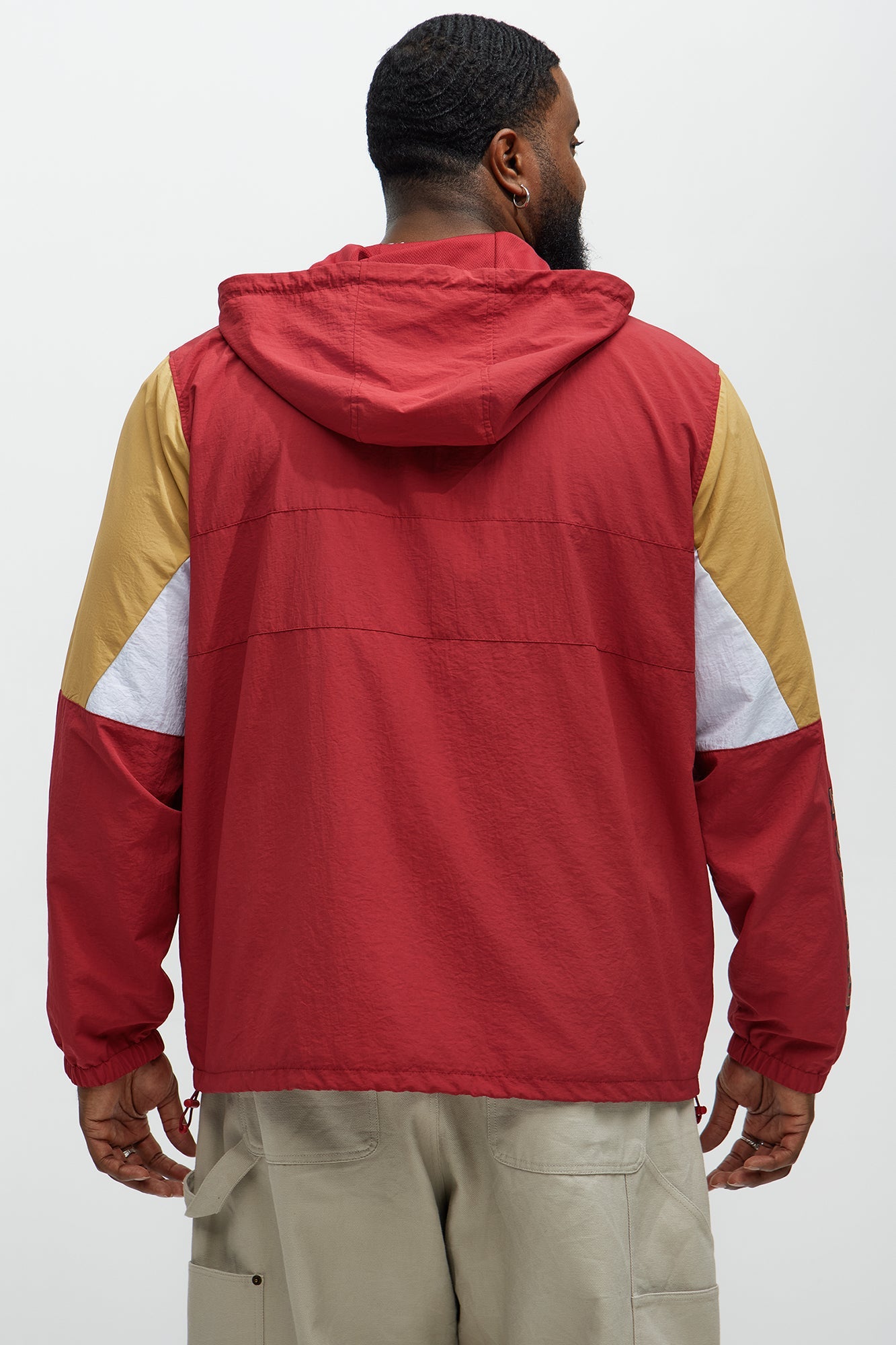 49ers Superstar Status Anorak - Gold/Red