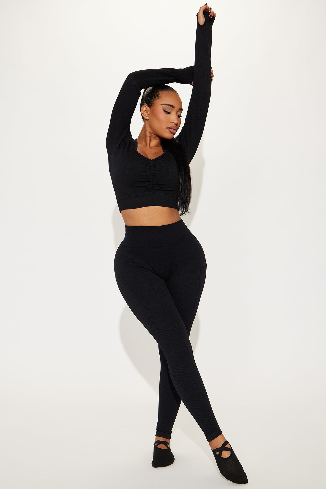 Prone Work Effortless Seamless Active Set - Black