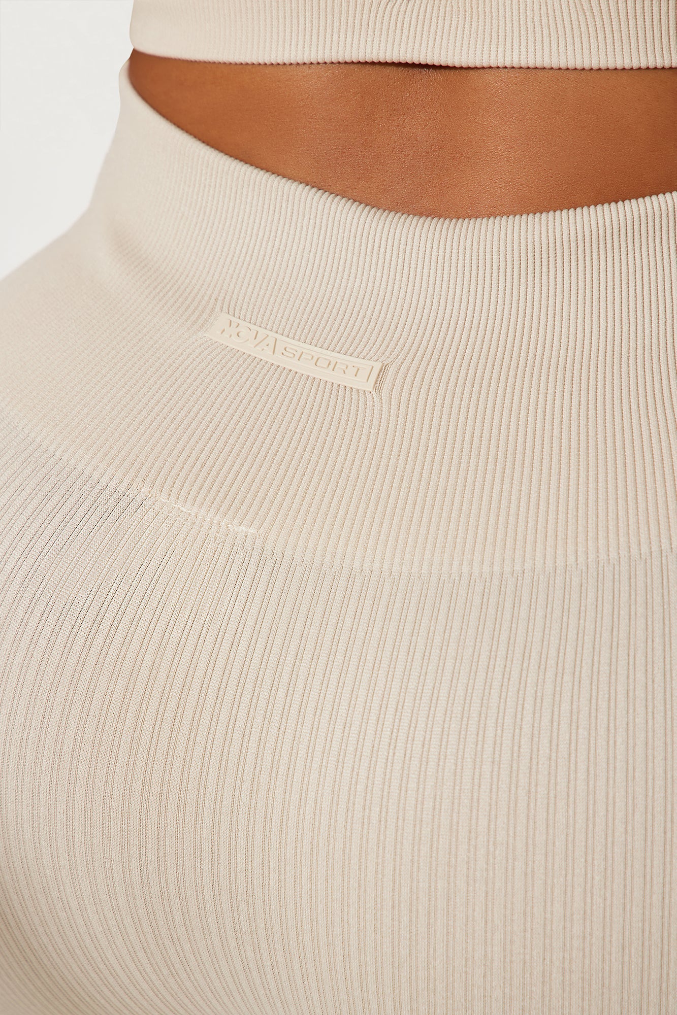 Reach Up Effortless Seamless Active Legging - Light Taupe