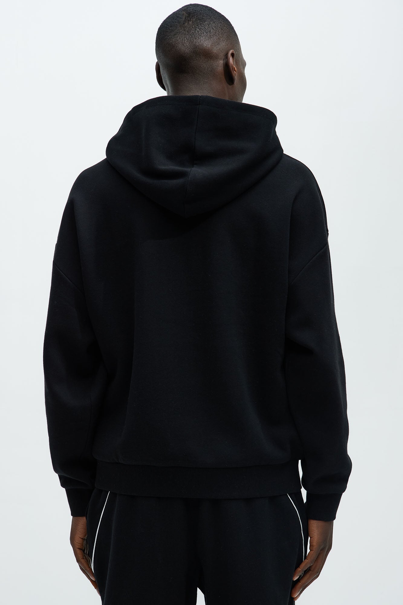 Tyson Fear Oversized Hoodie - Black