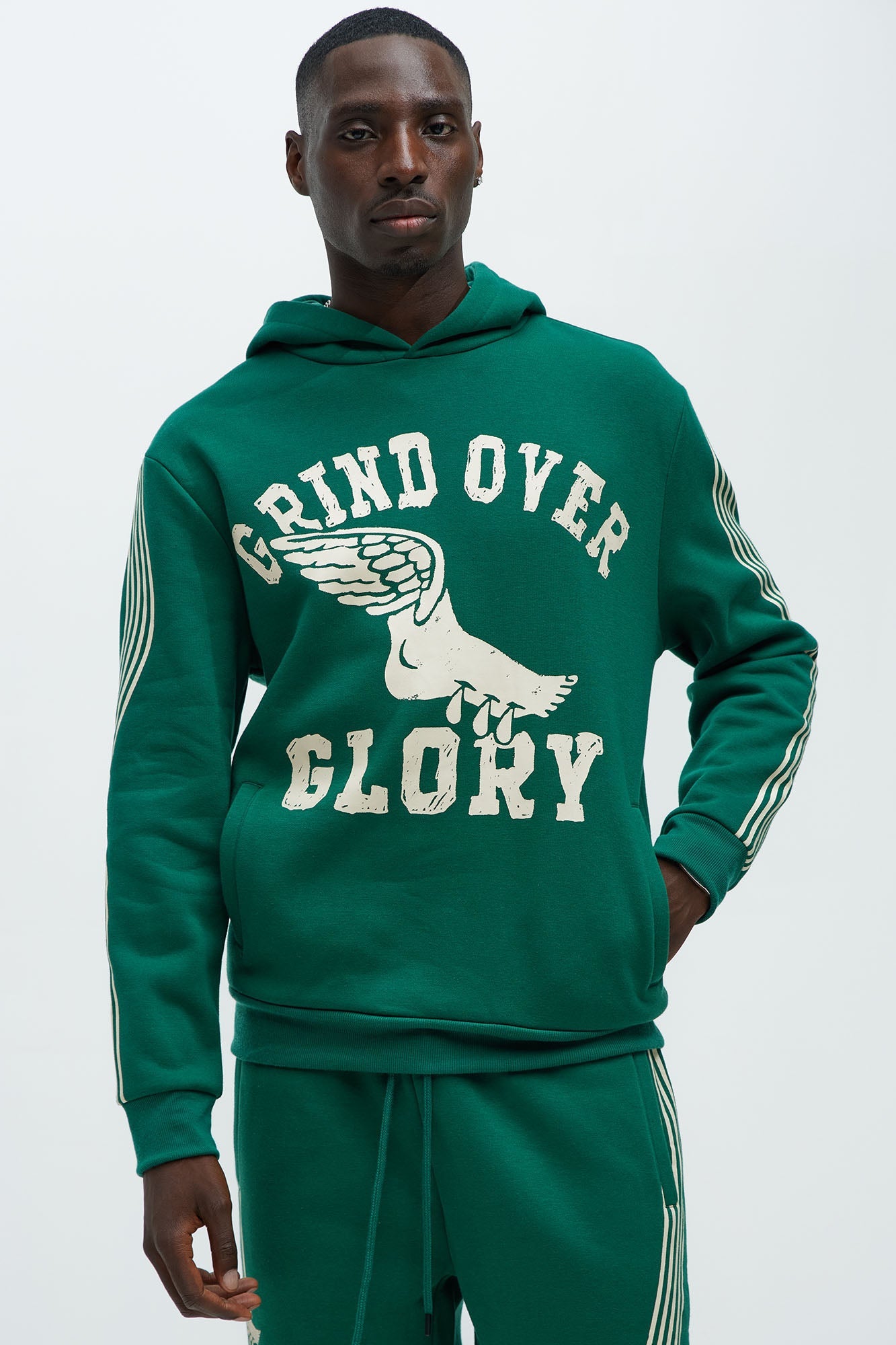 Grind Over Glory Hoodie - Green