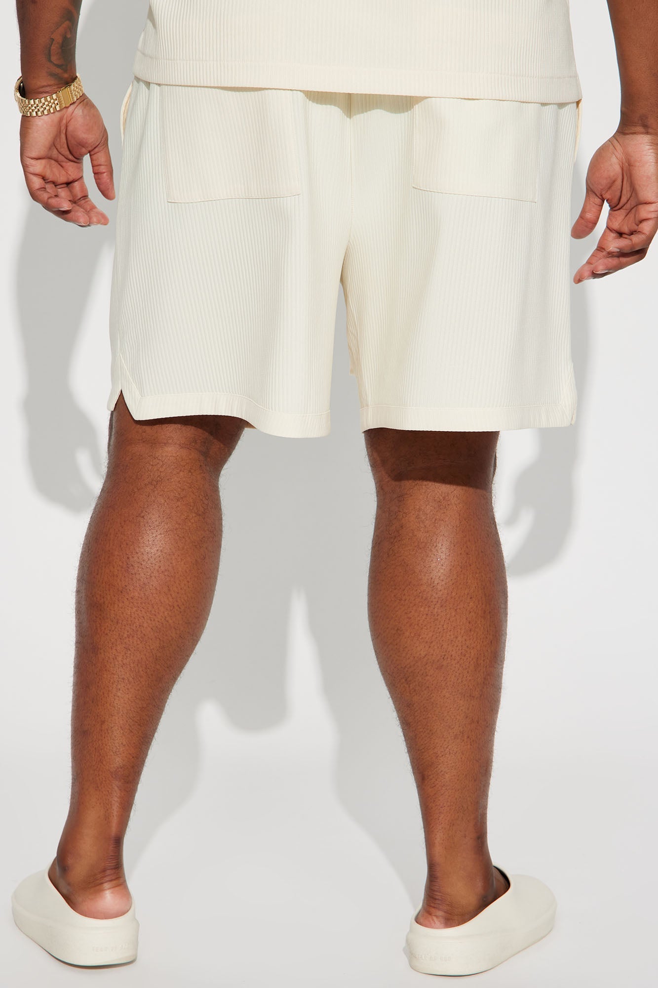 Show Up Basketball Short - Off White
