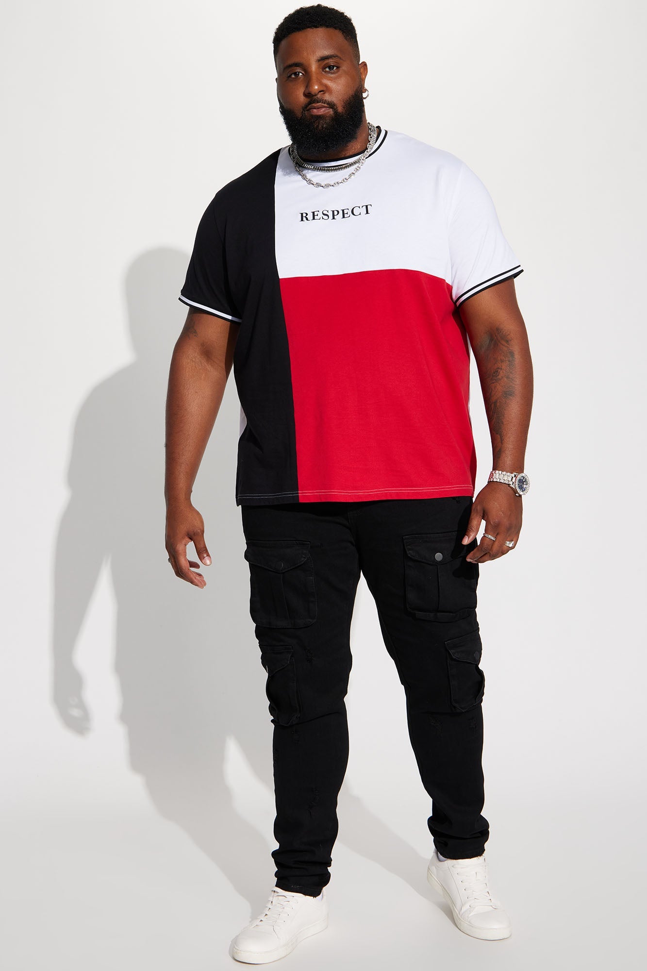 Respect Flag Short Sleeve Tee - Multi Color