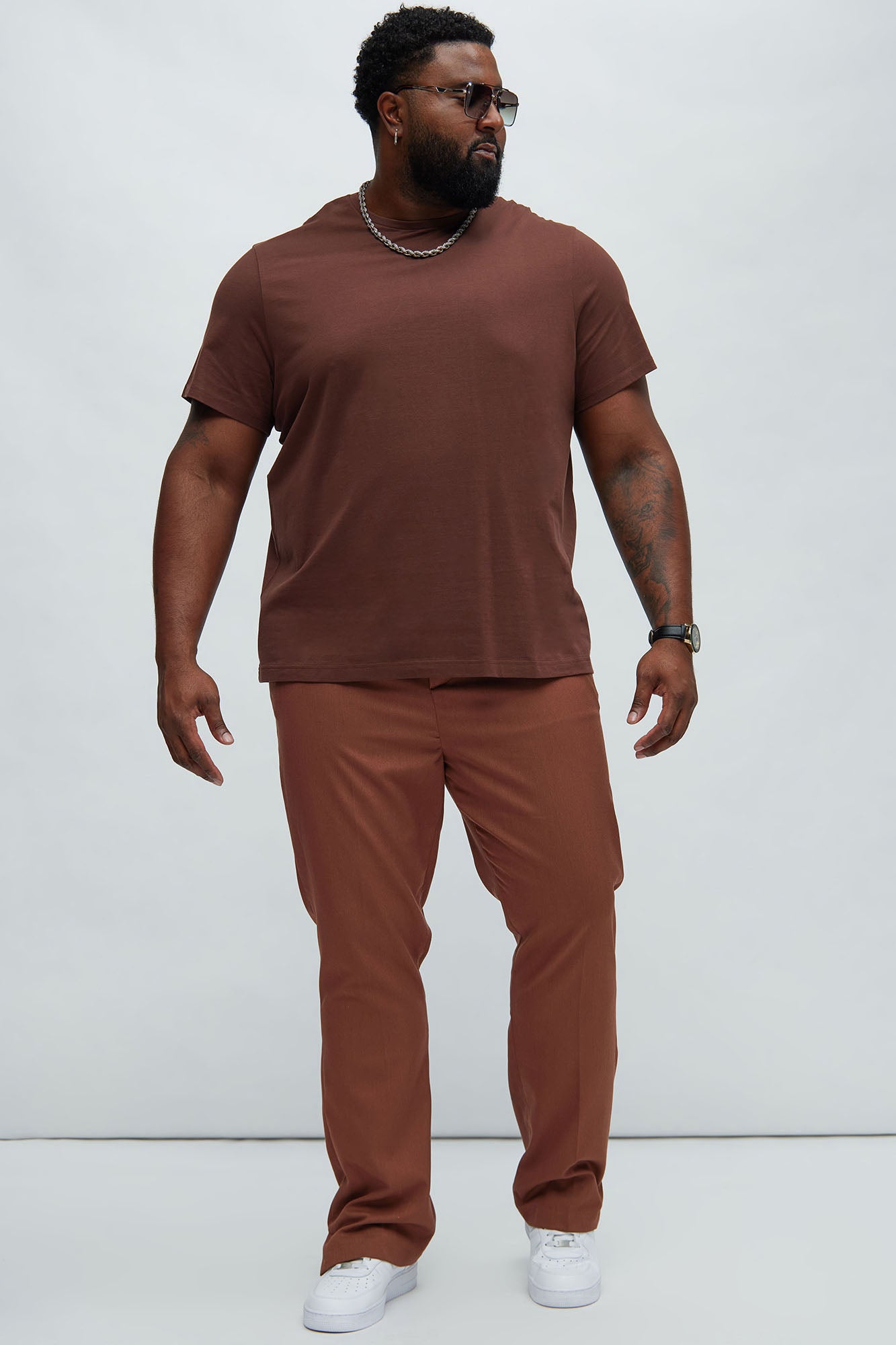 Classic Lightweight Tee - Brown