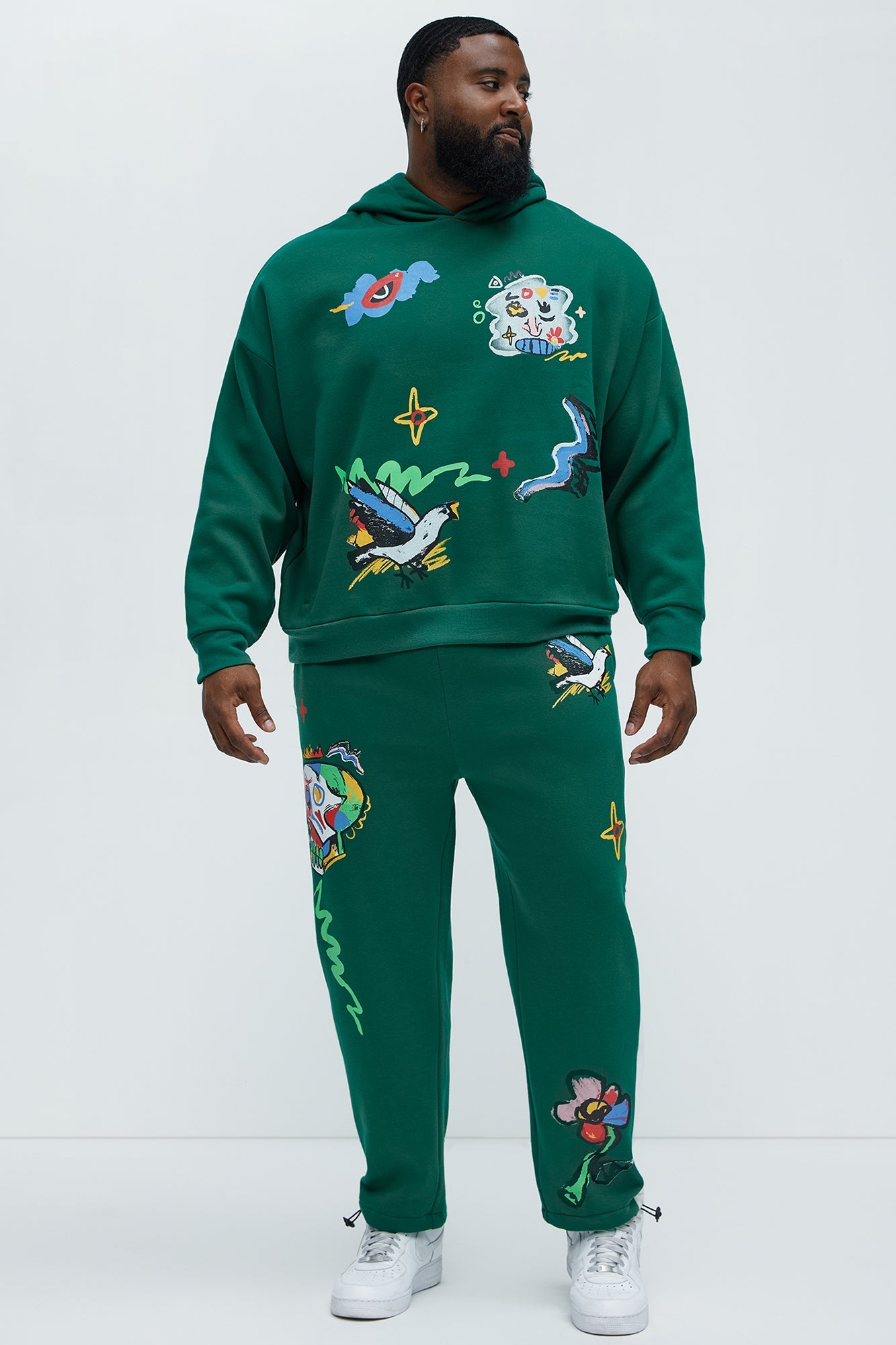 Make Art Hoodie - Green