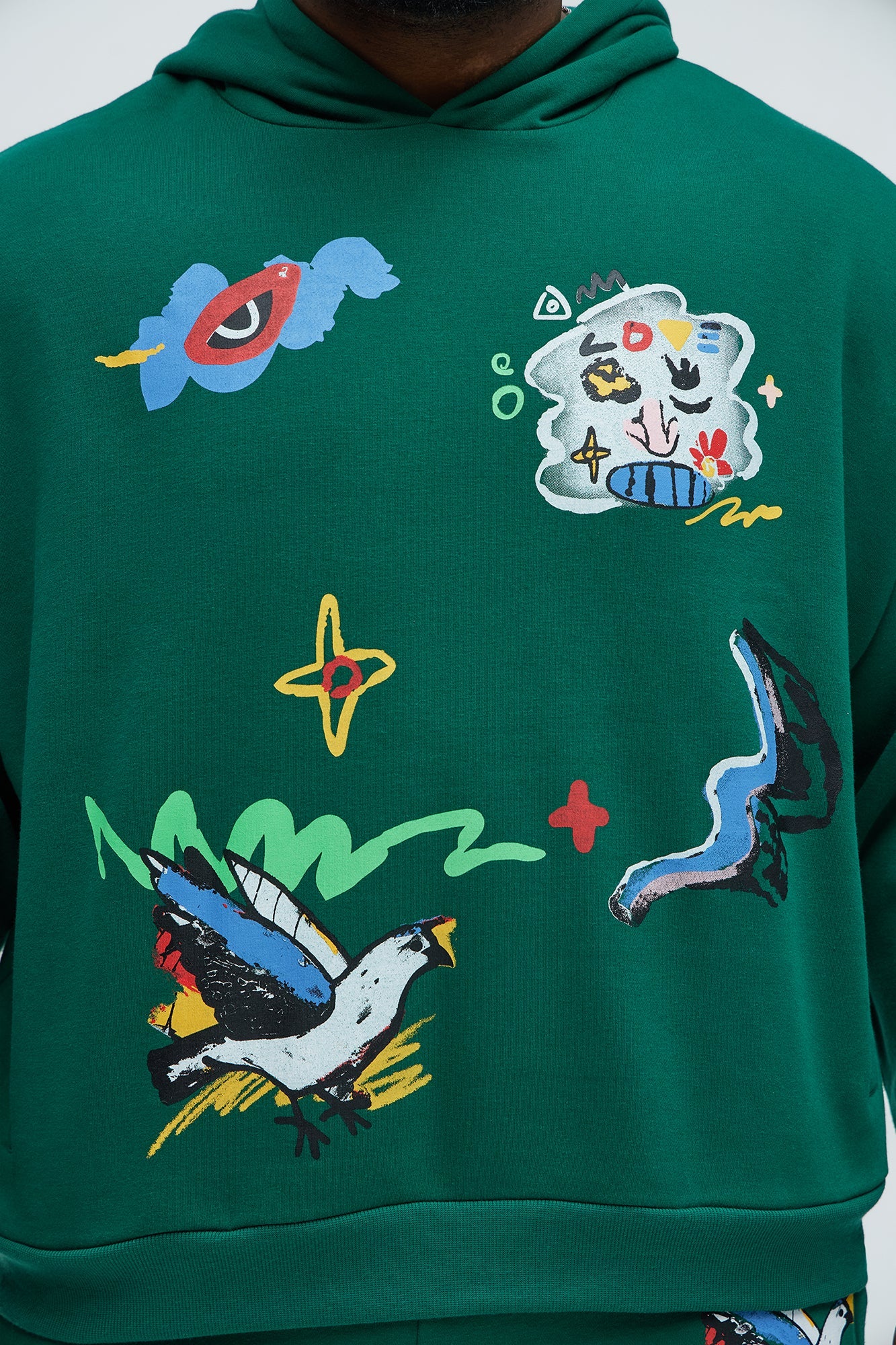 Make Art Hoodie - Green