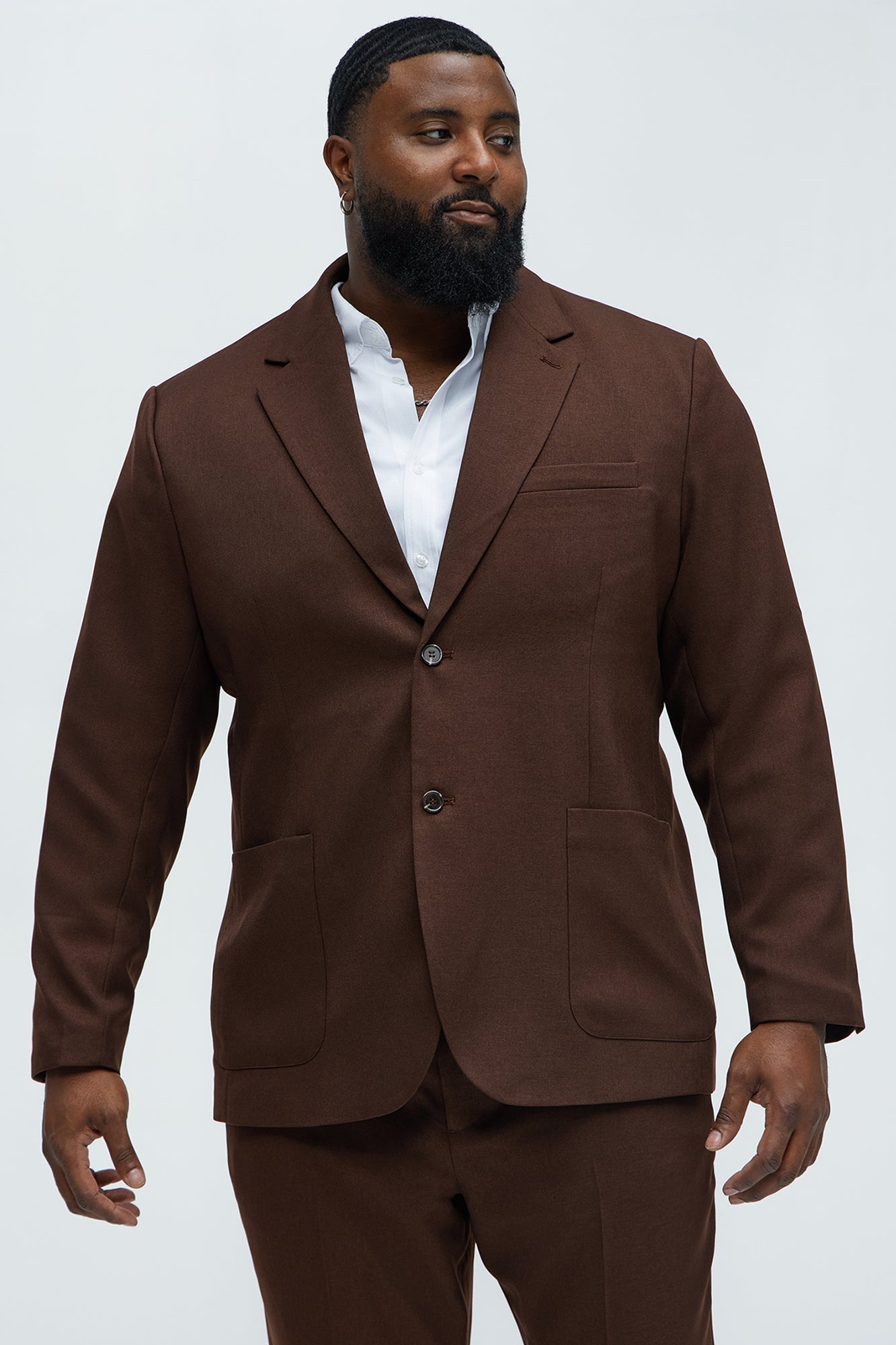 Rumford Casual Blazer - Brown
