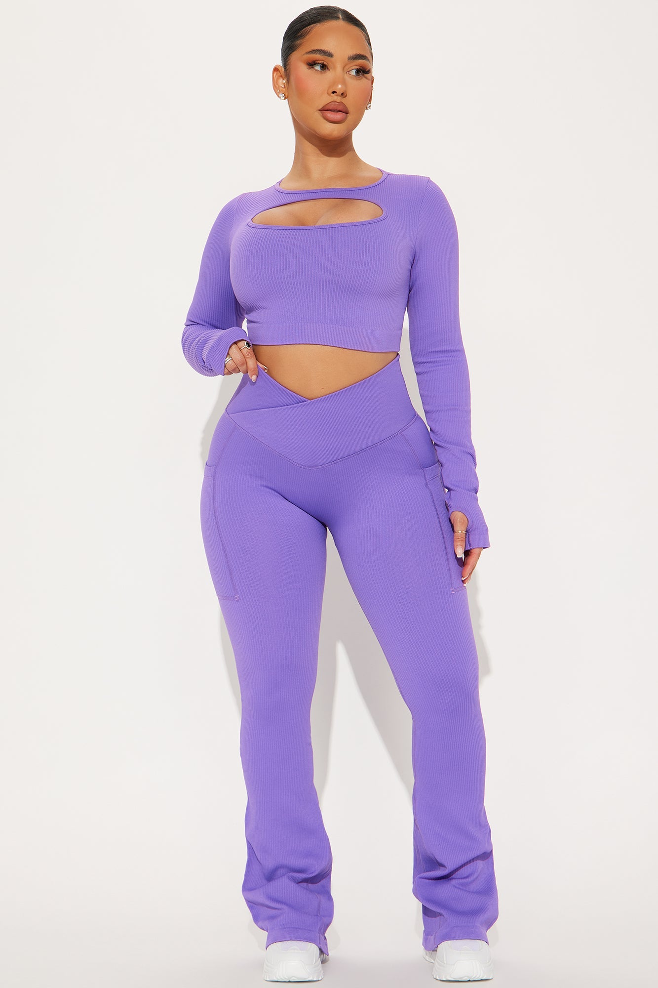 Resistance Effortless Seamless Active Top - Lavender