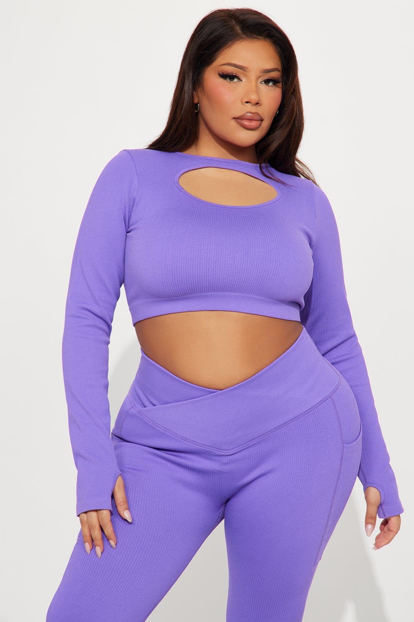 Resistance Effortless Seamless Active Top - Lavender
