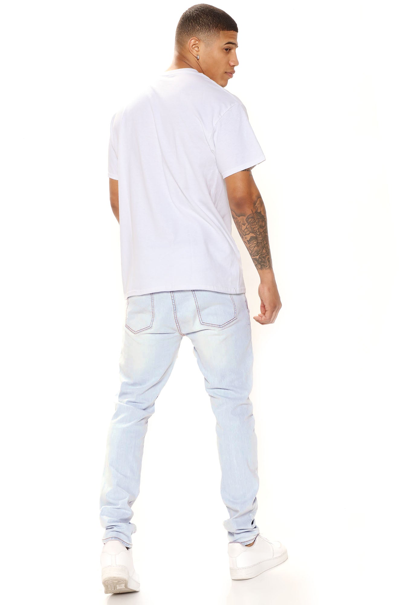 Cornell Skinny Jeans - Light Blue Wash