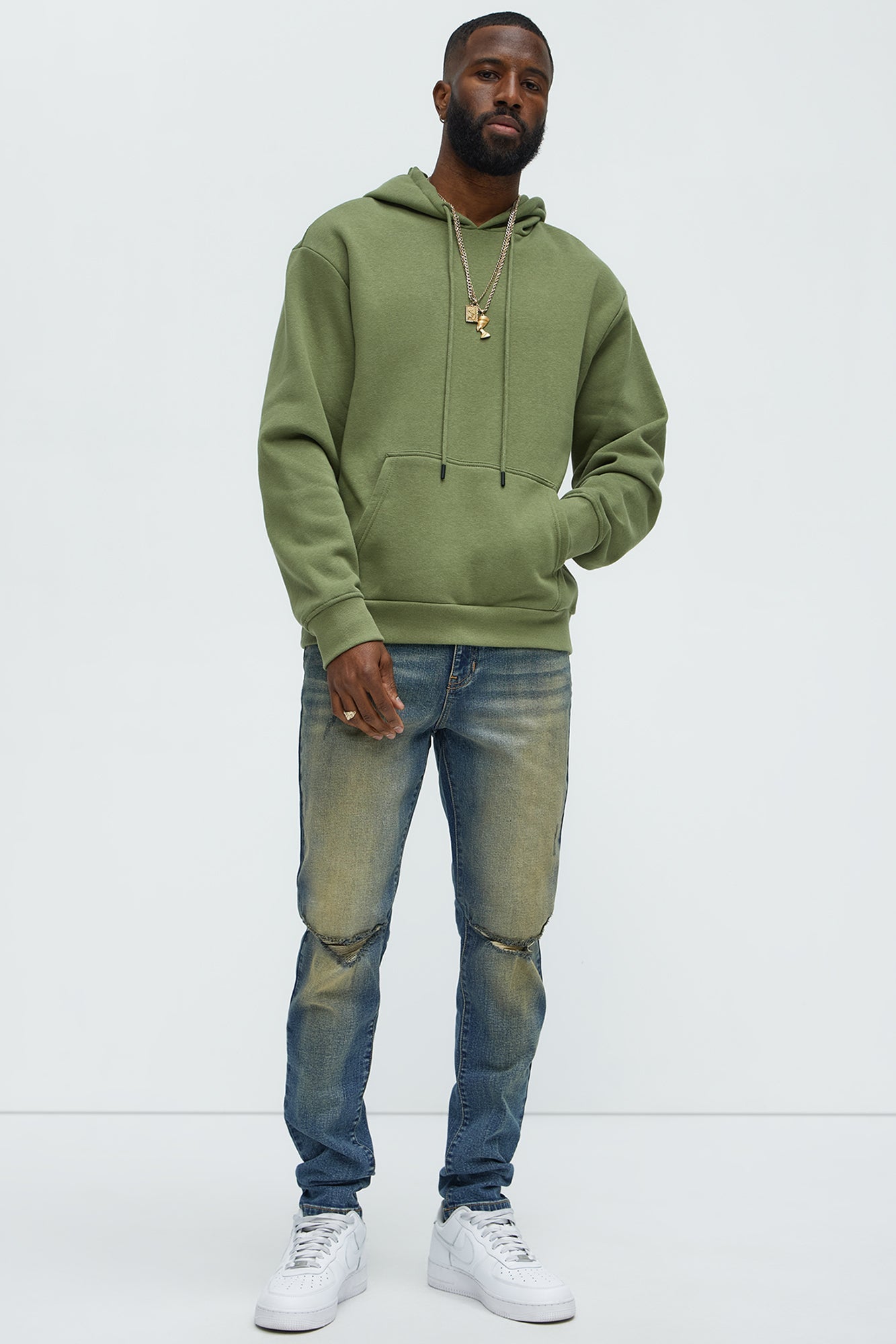 Tyson Hoodie - Olive