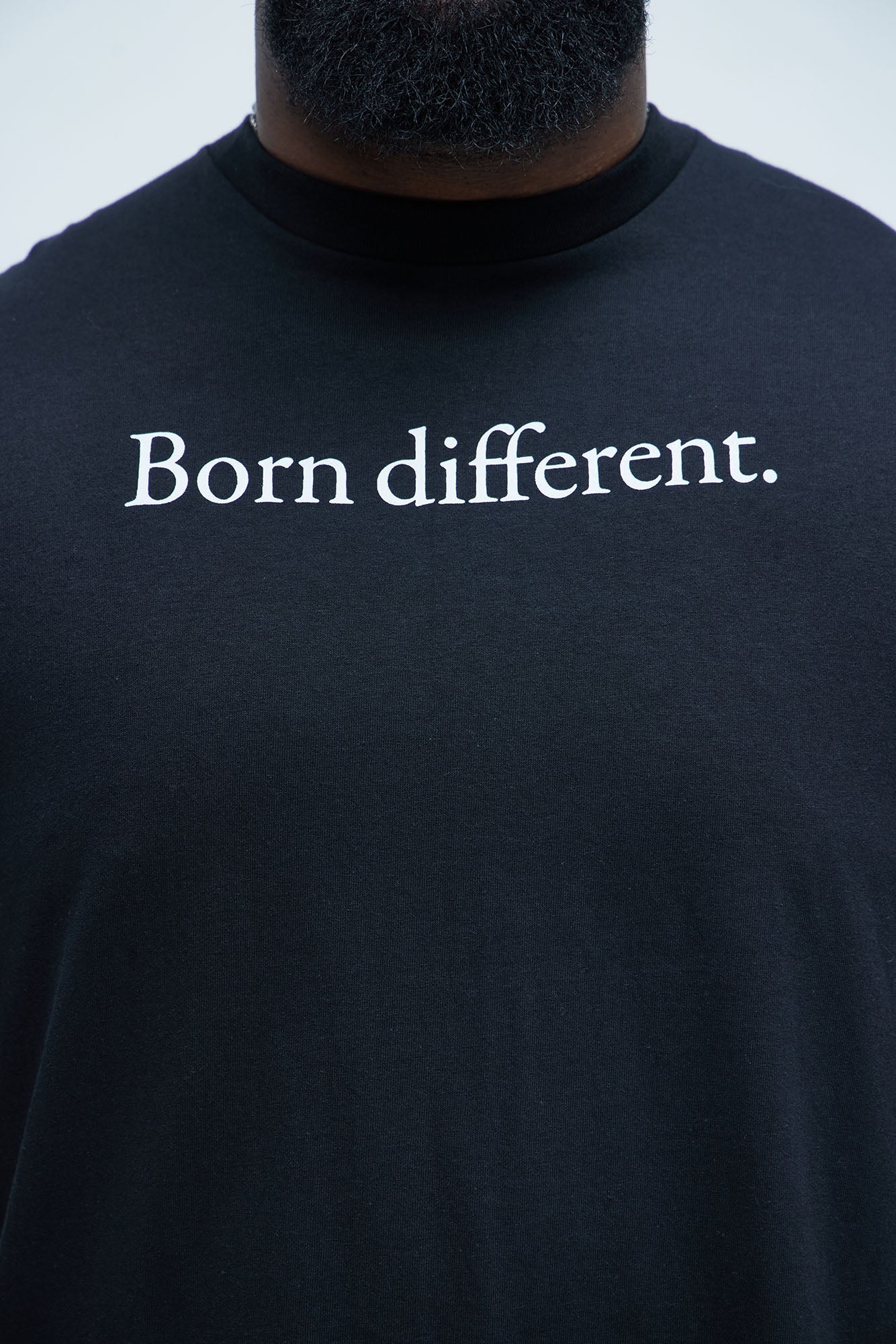 Born Different Short Sleeve Tee - Black