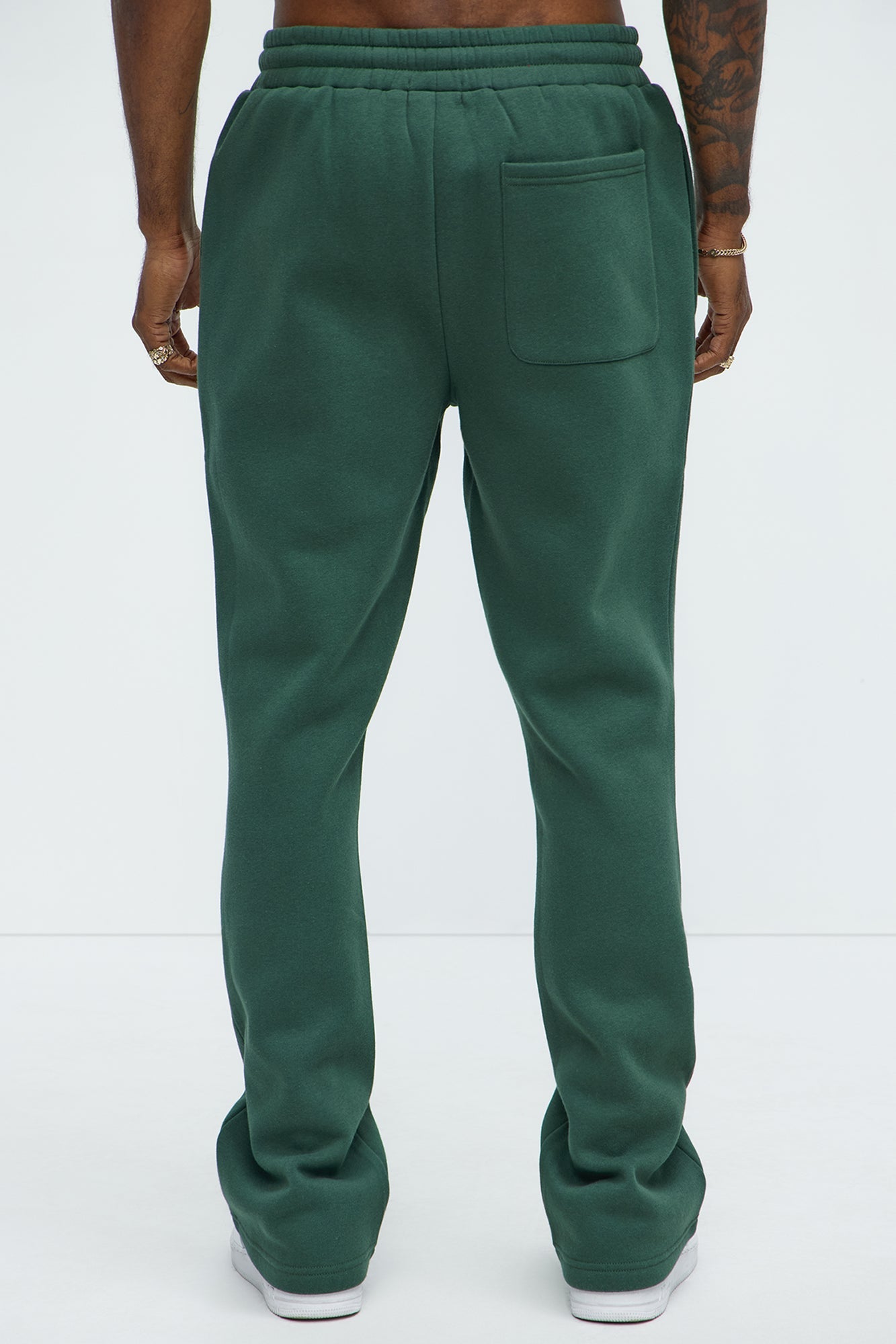 Tyson Creative Dept Skinny Flare Sweatpants - Green