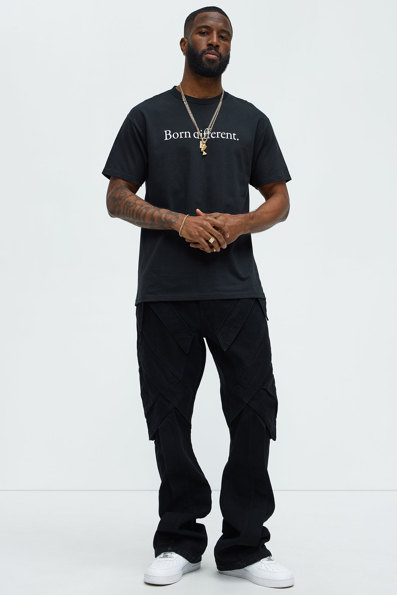 Born Different Short Sleeve Tee - Black