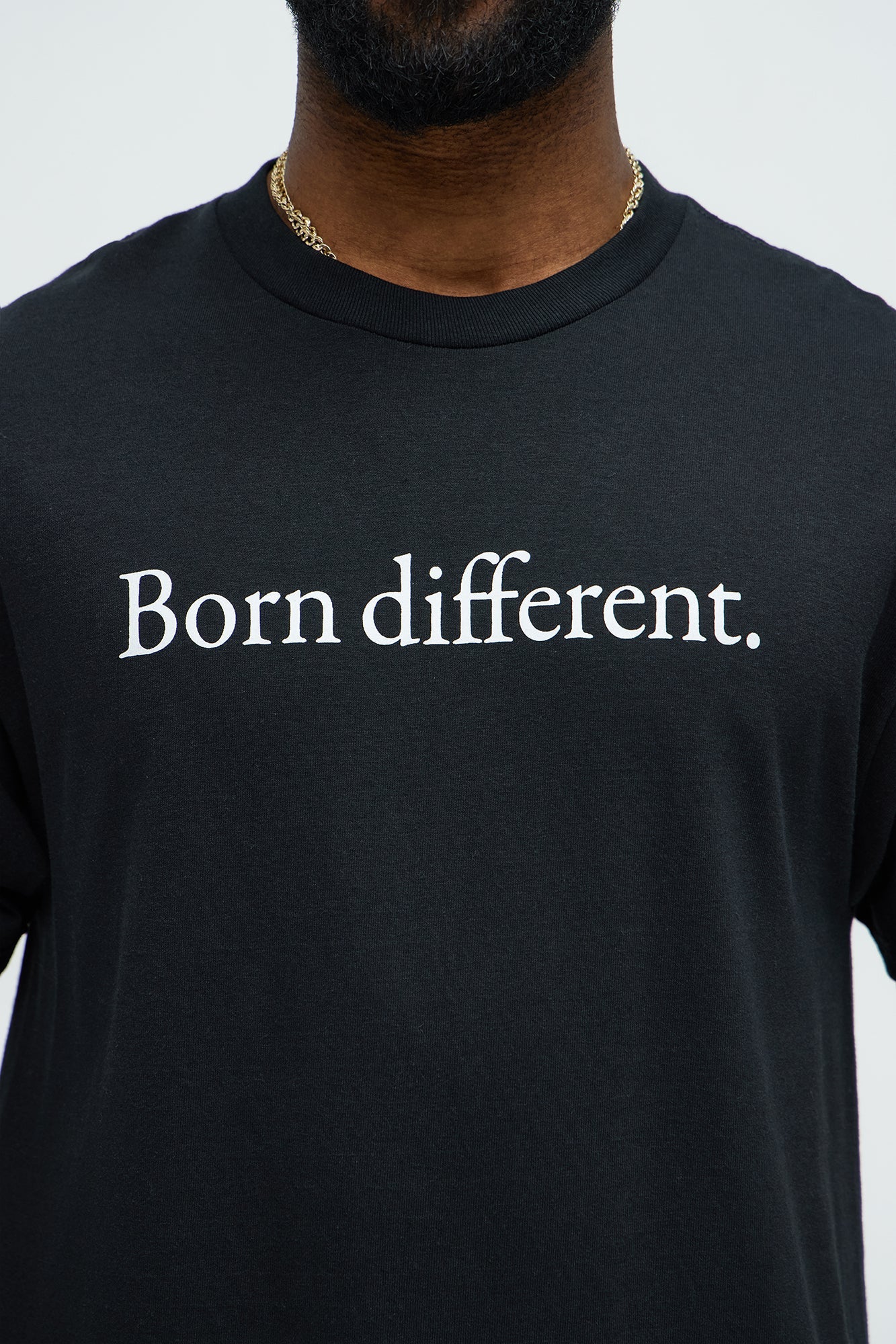 Born Different Short Sleeve Tee - Black