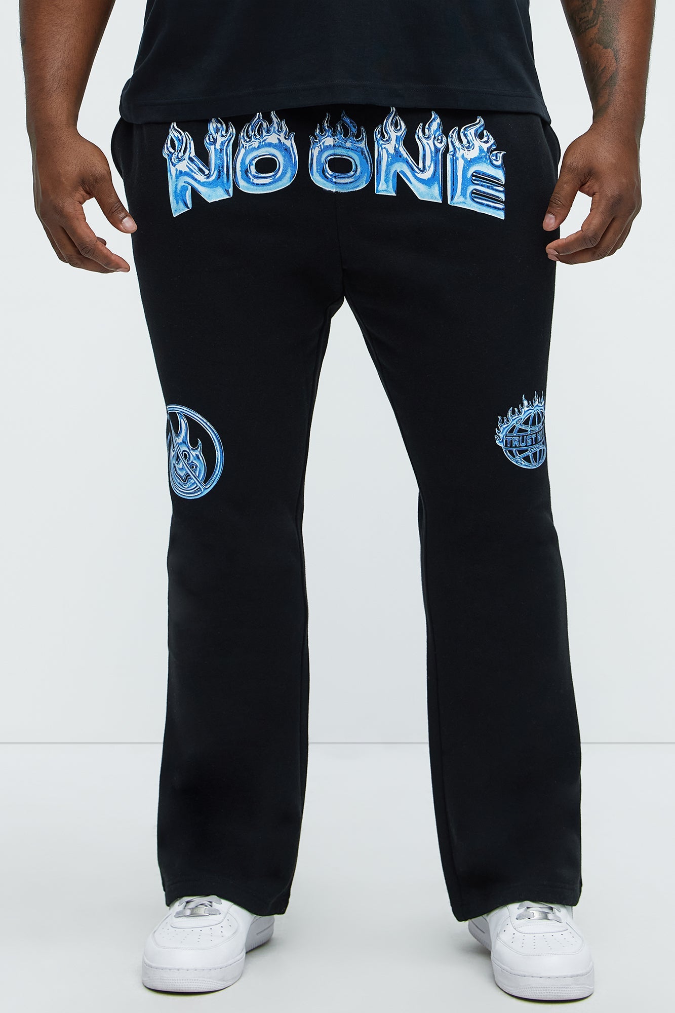 Tyson Trust No One Skinny Sweatpants - Black