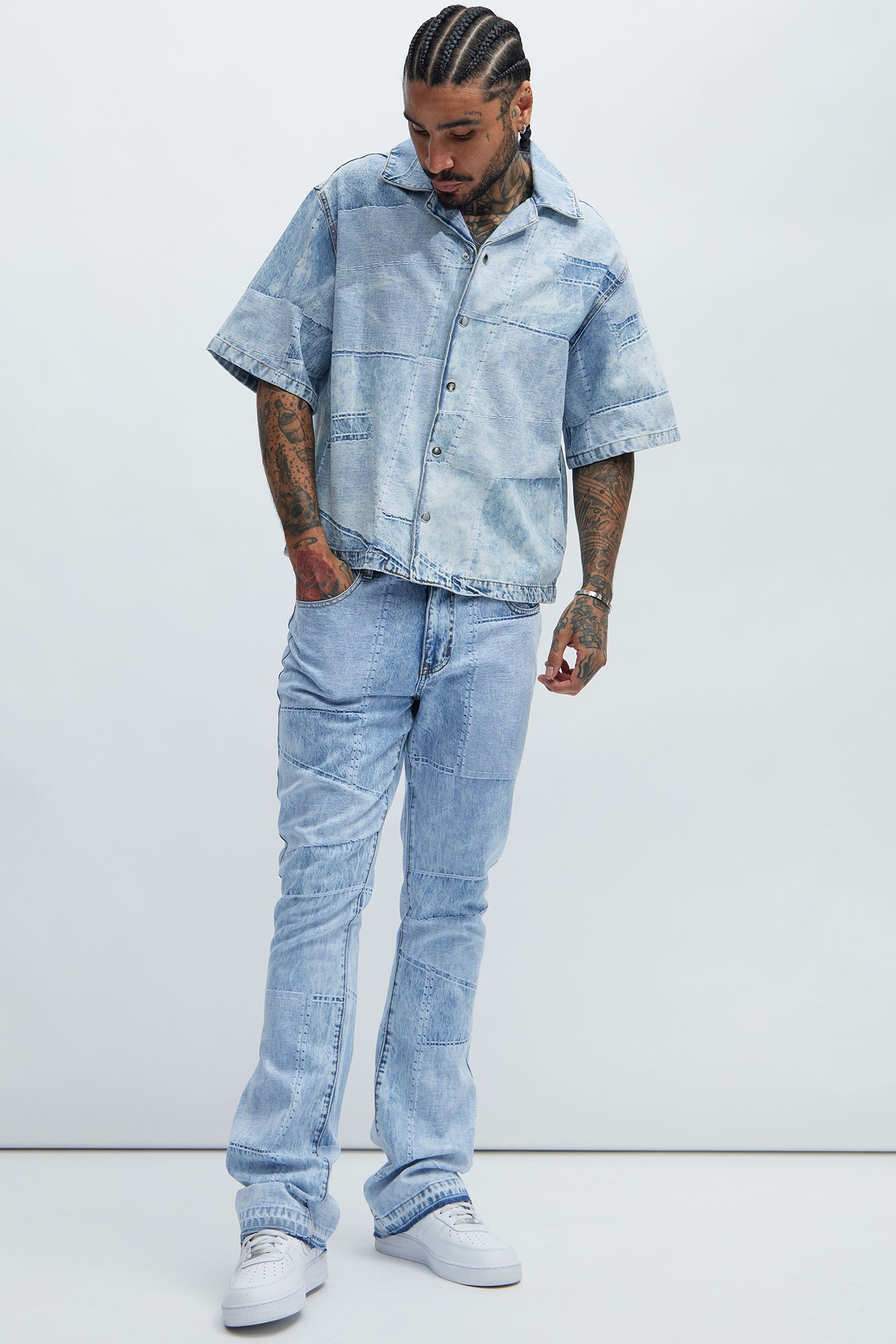 Verdugo Denim Shirt - Light Blue Wash