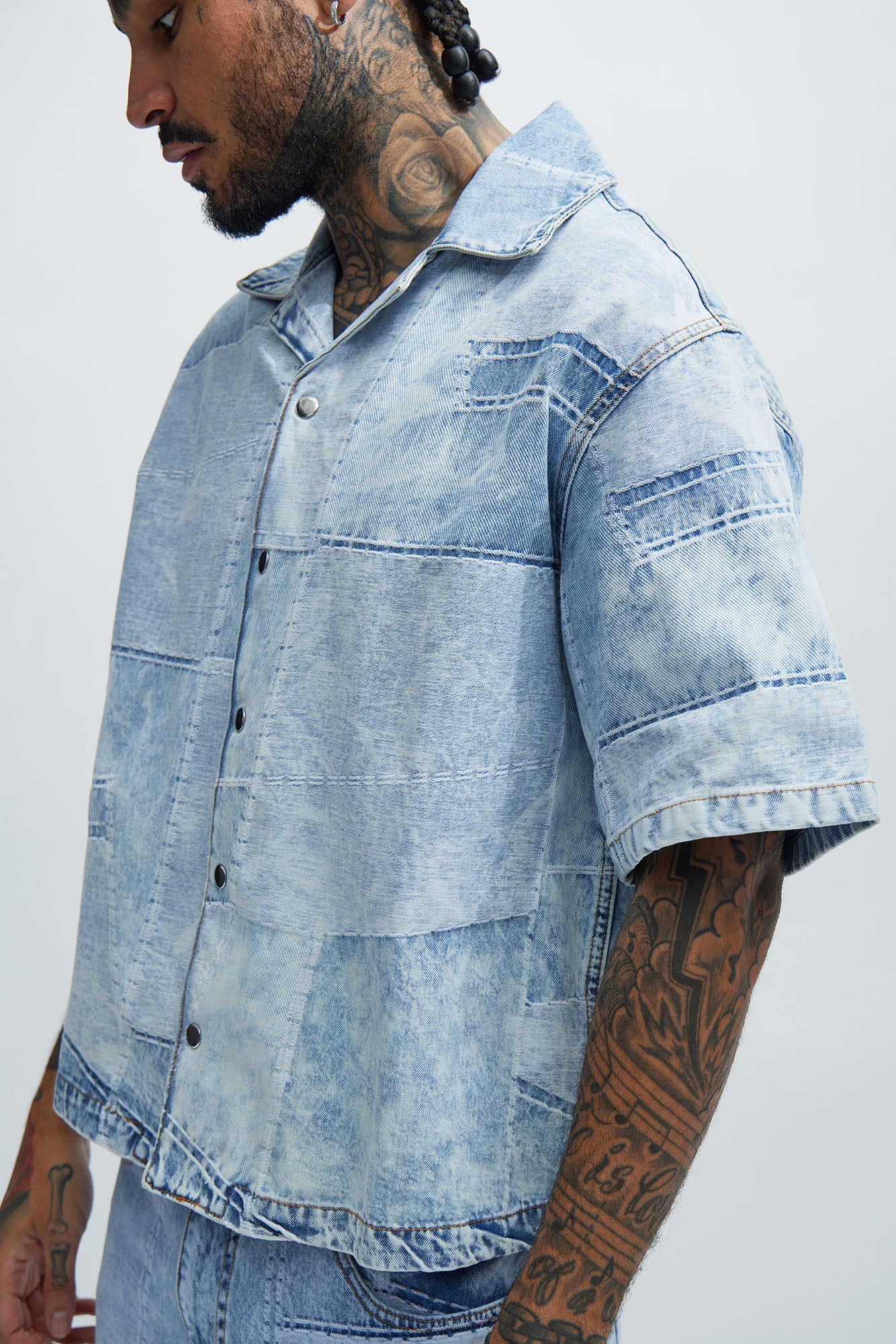 Verdugo Denim Shirt - Light Blue Wash