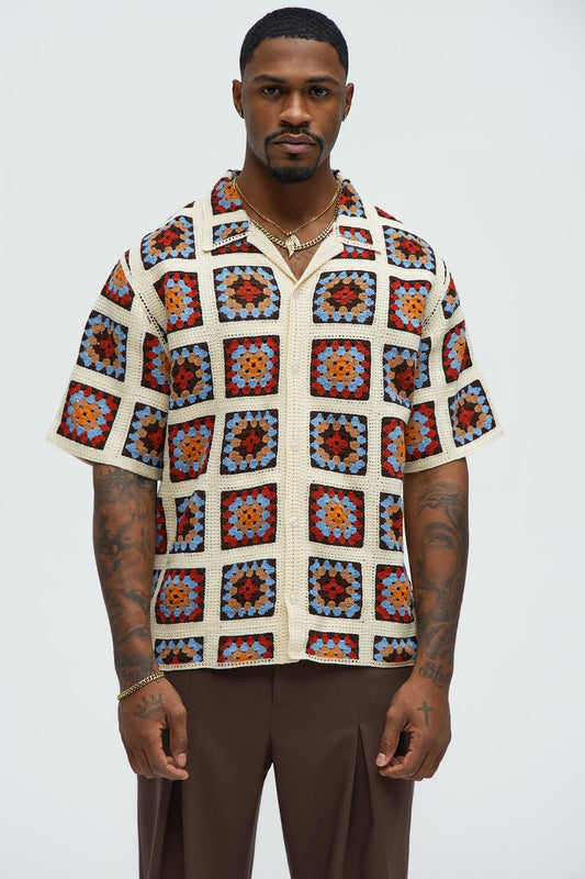 Nolan Textured Shirt - Multi Color