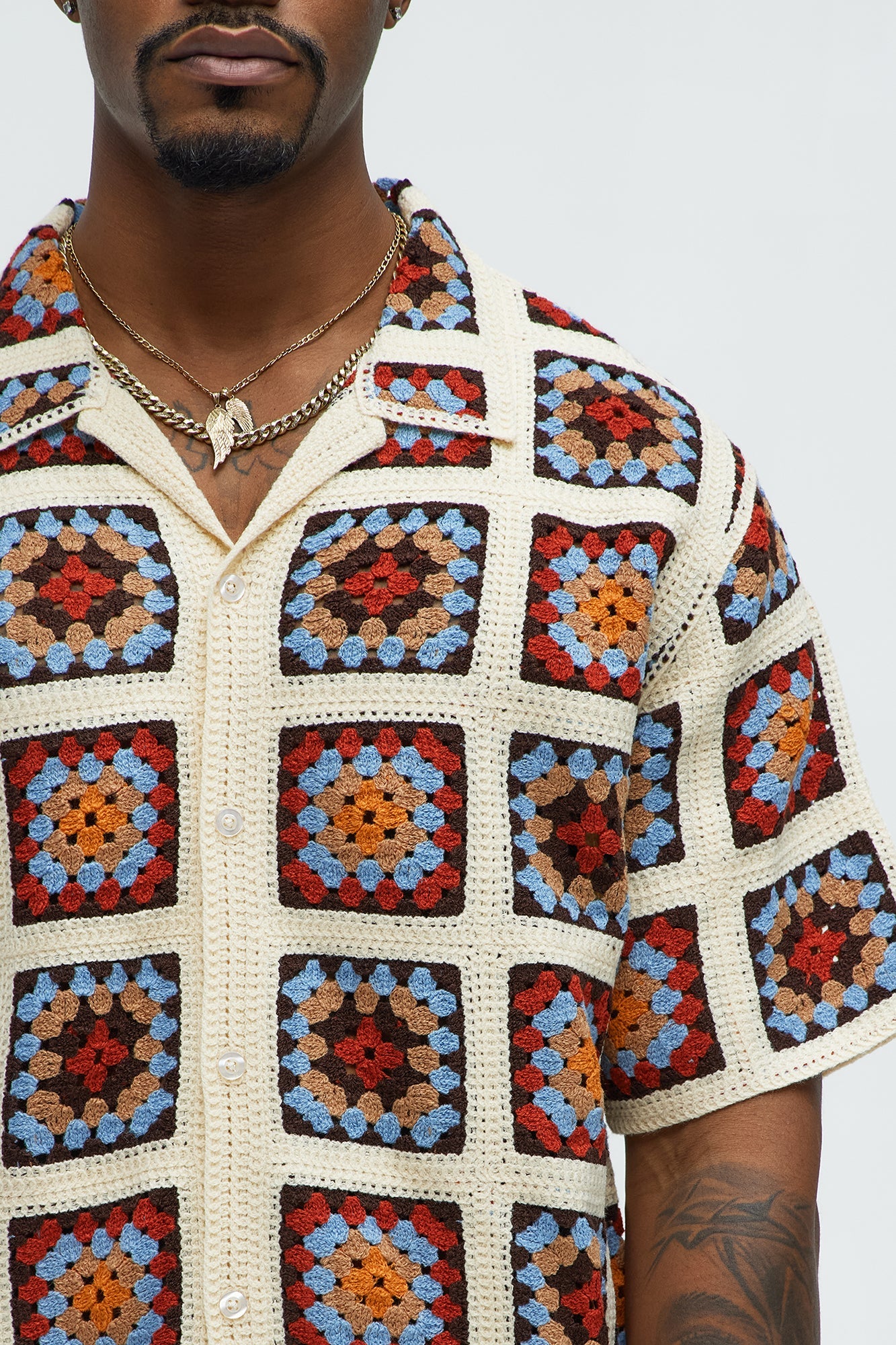 Nolan Textured Shirt - Multi Color