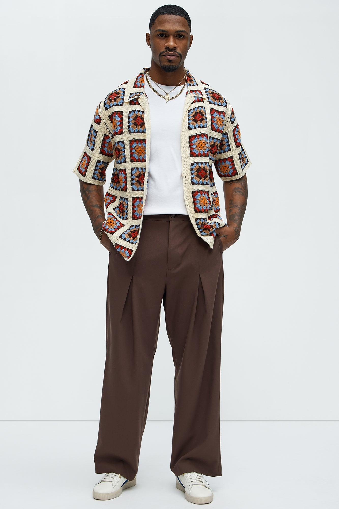 Nolan Textured Shirt - Multi Color