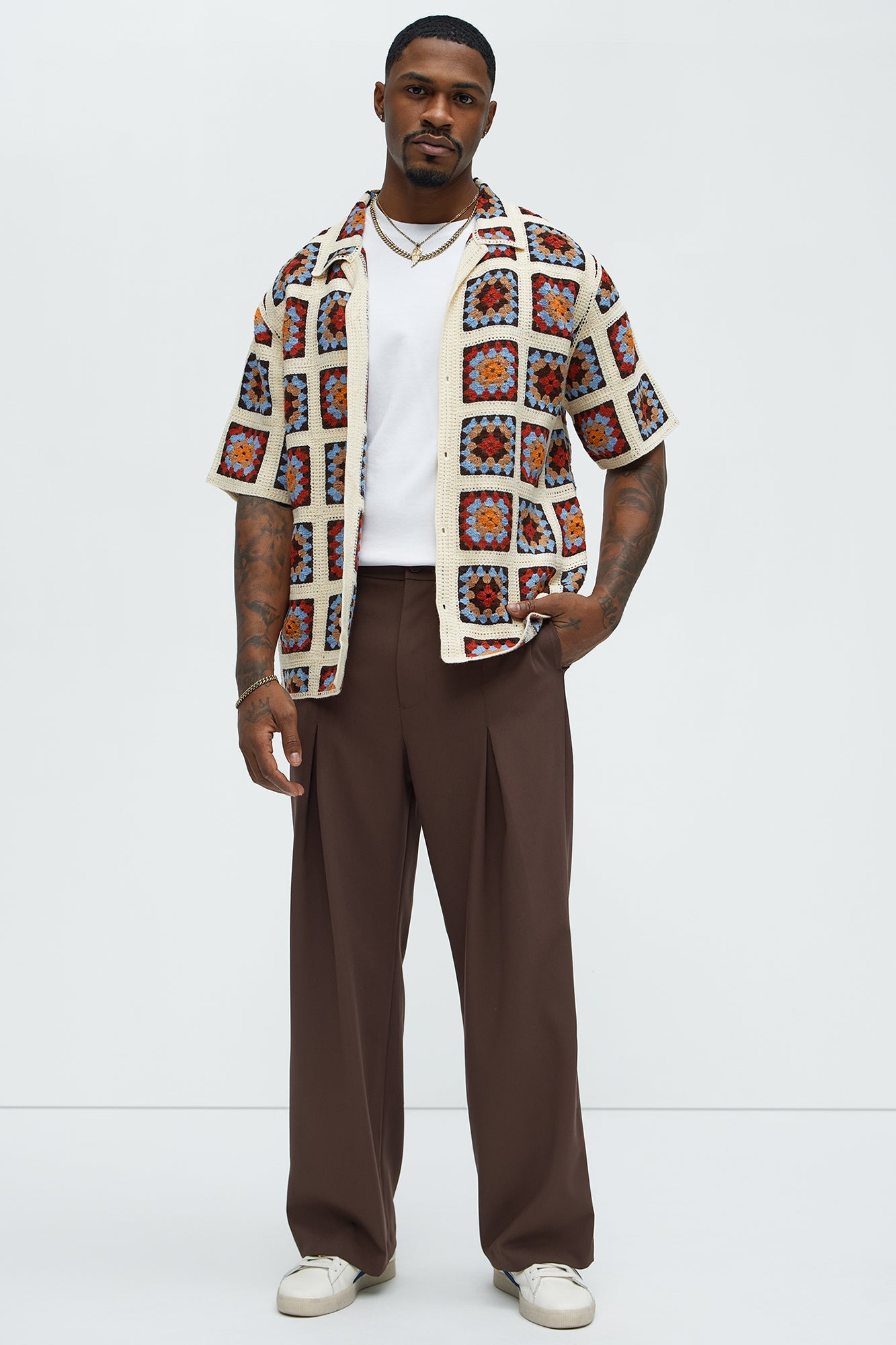 Nolan Textured Shirt - Multi Color