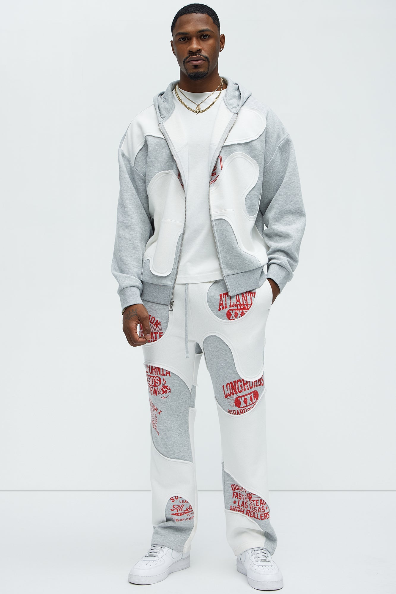 Tyson Champion Straight Sweatpants - Heather/Combo