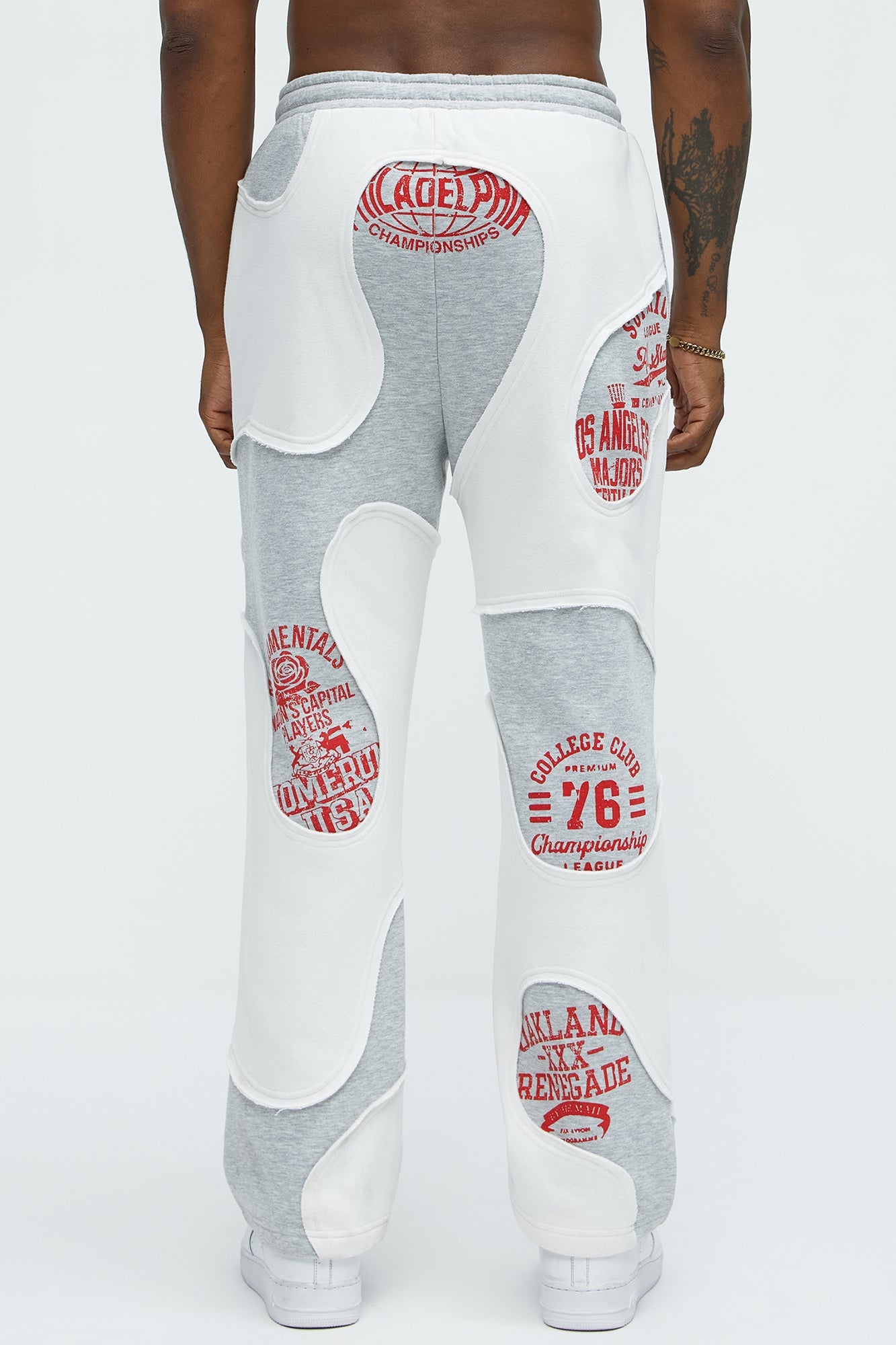Tyson Champion Straight Sweatpants - Heather/Combo